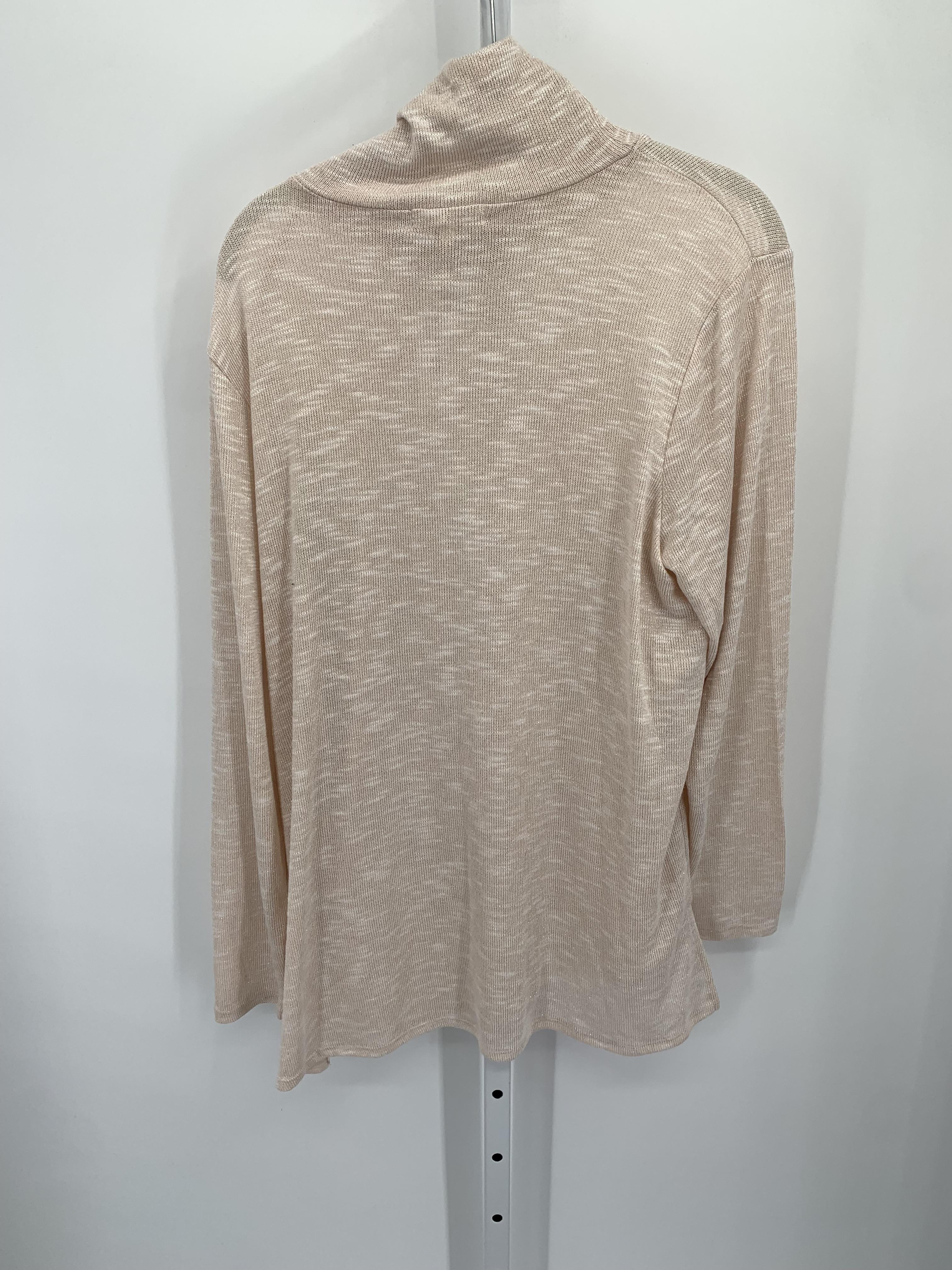 Size 1X Womens Long Slv Sweater