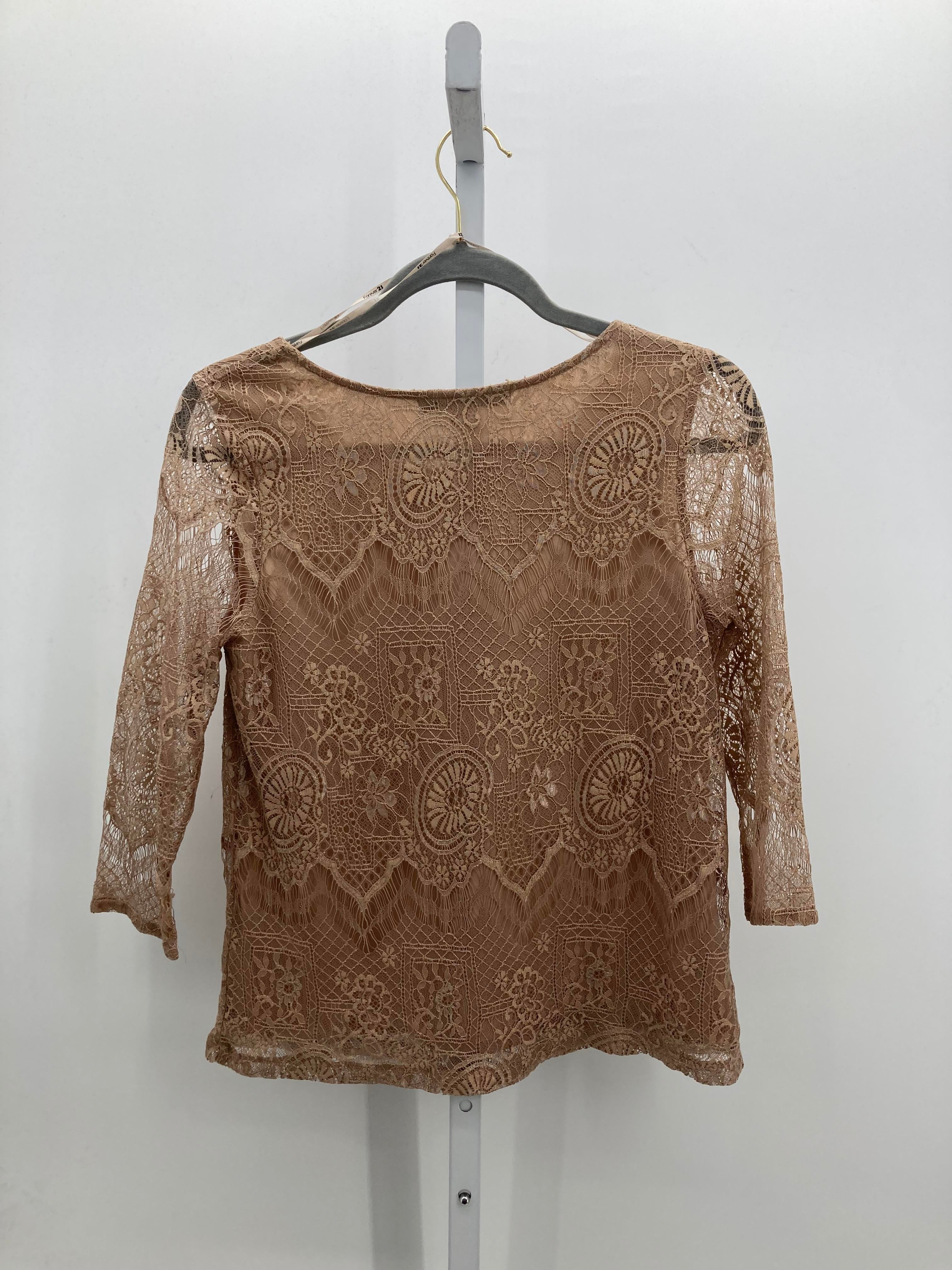 Forever 21 Size Small Juniors 3/4 Sleeve Shirt