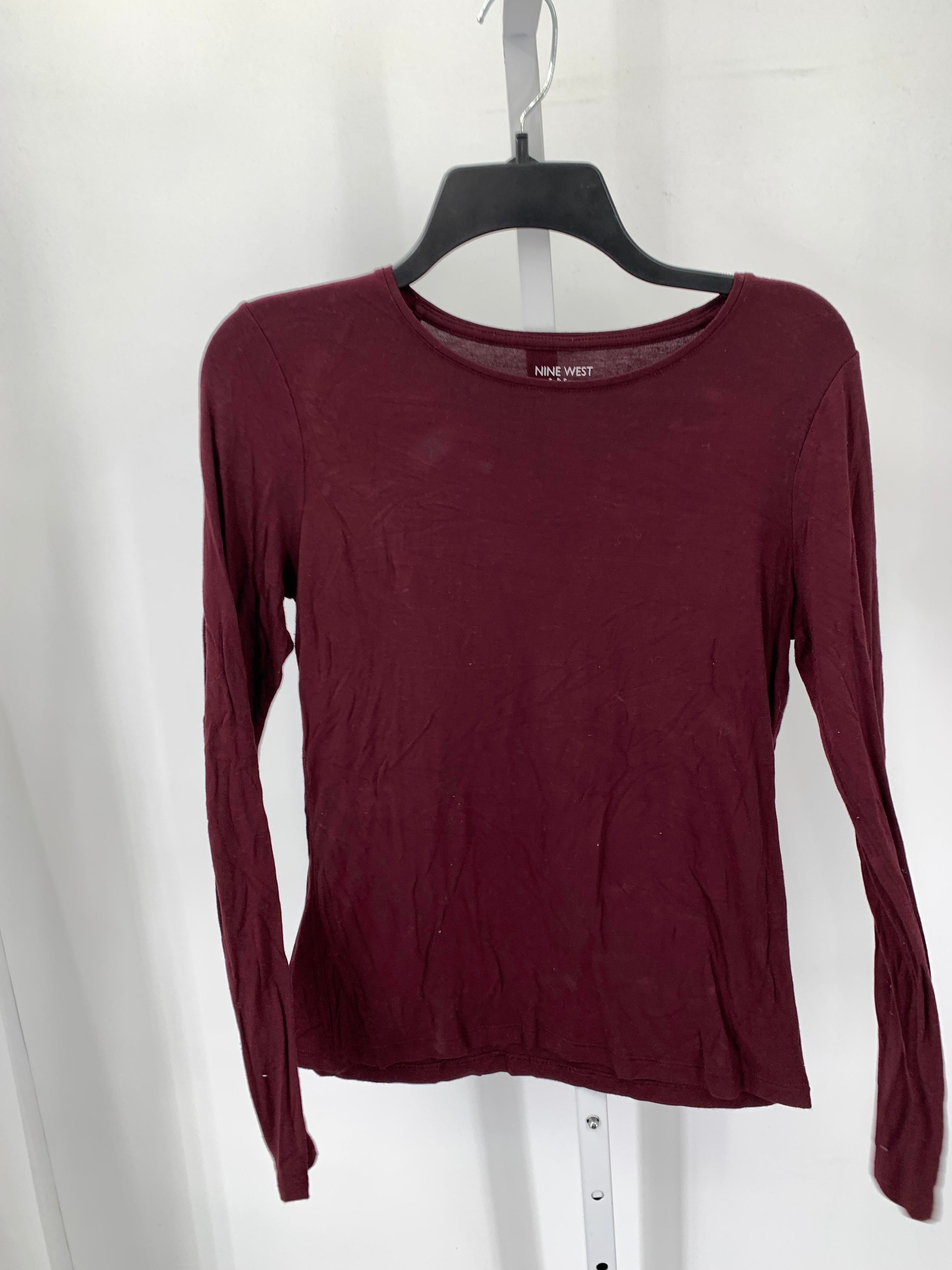 Nine West Size Small Misses Long Sleeve Shirt