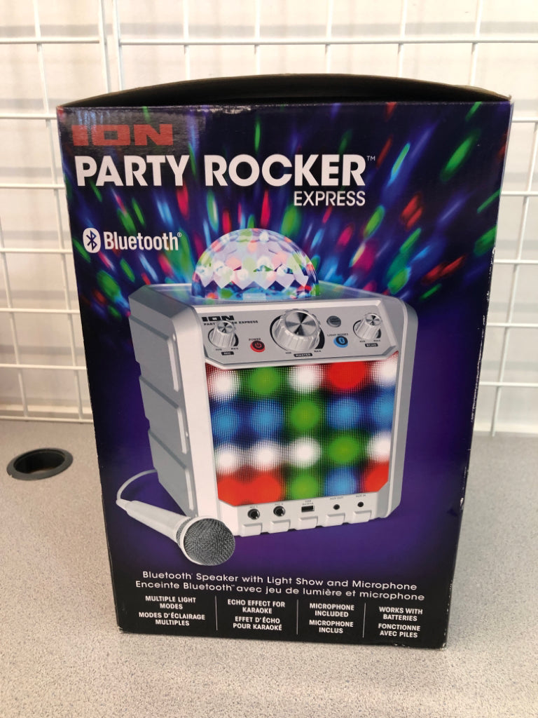 NIB PARTY ROCKER KARAOKE MACHINE.