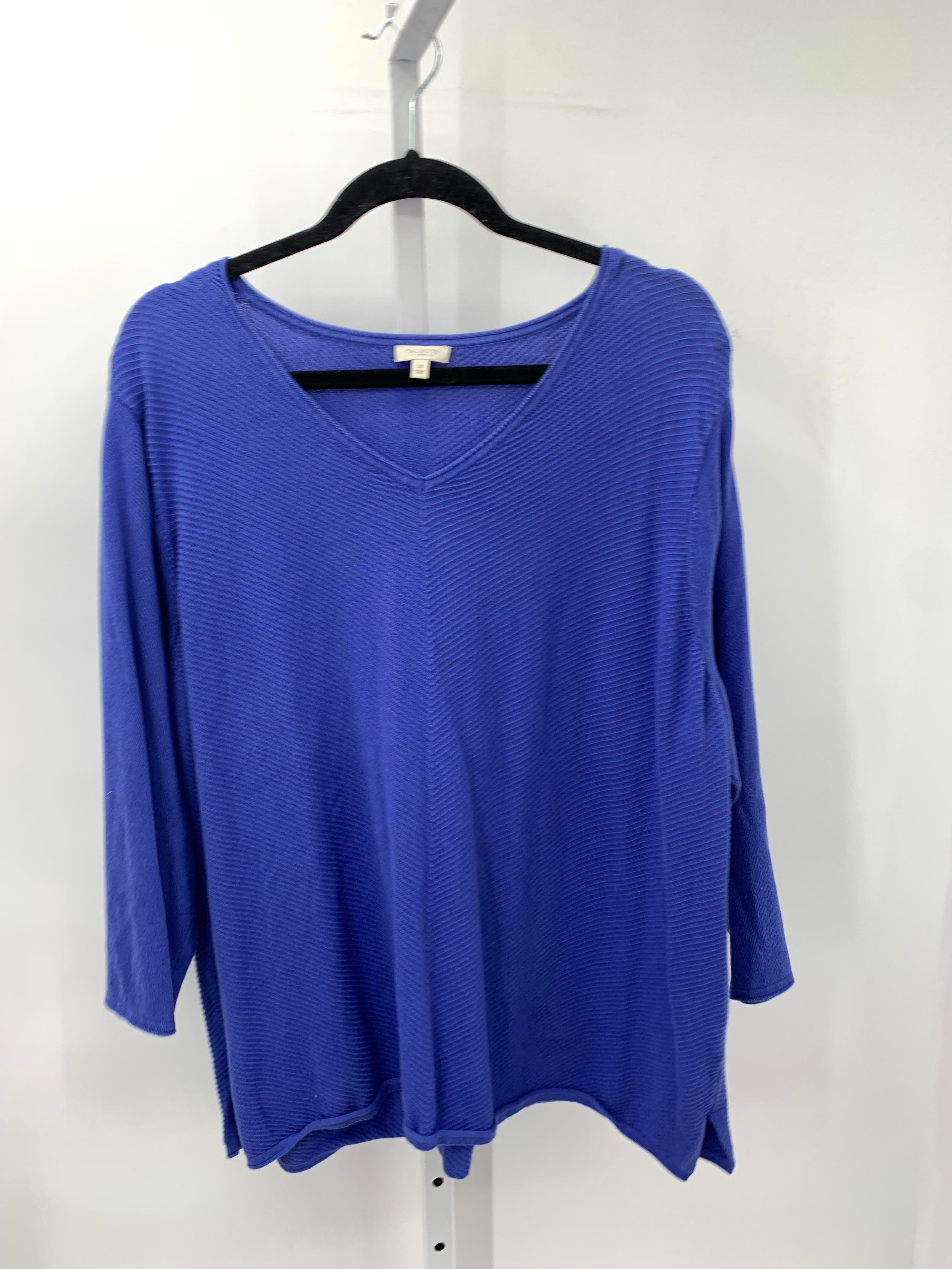Talbots Size 2X Womens 3/4 Sleeve Sweater