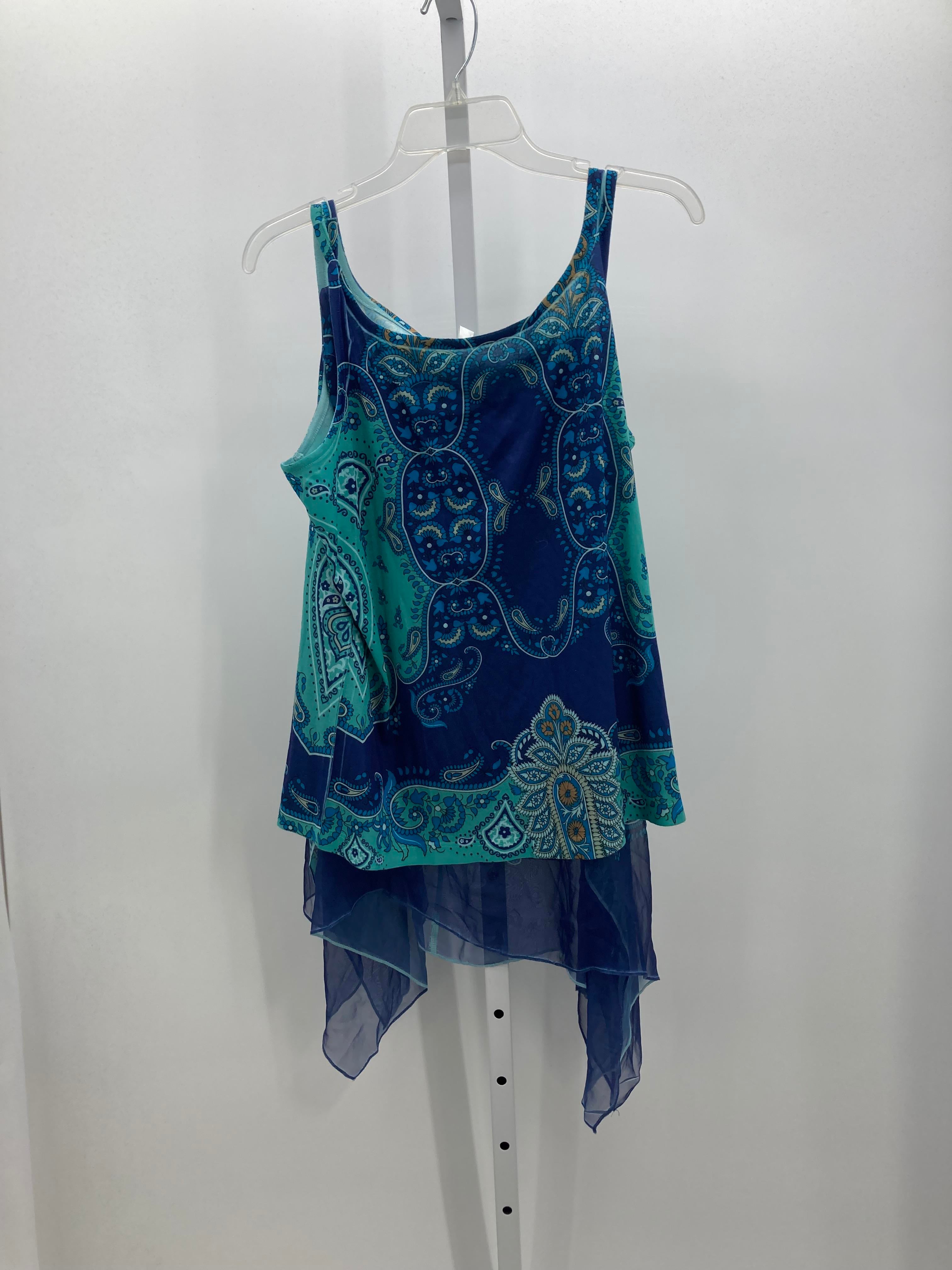 Dress Barn Size 1X Womens Sleeveless Shirt