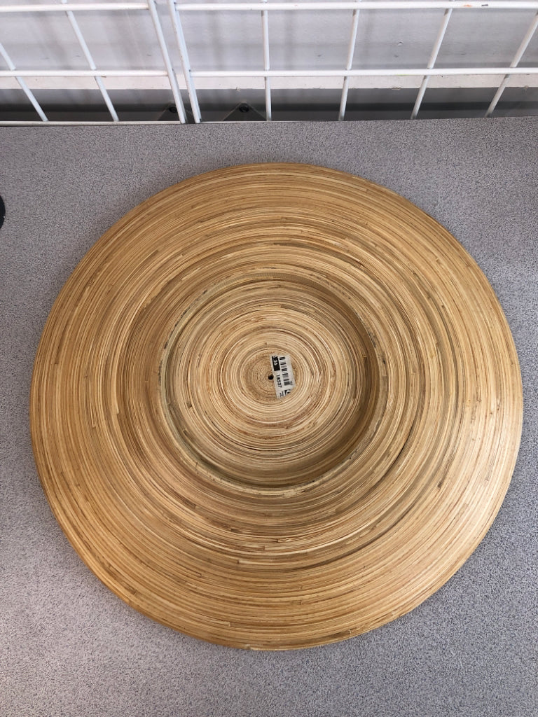 BAMBOO CENTERPIECE BOWL.