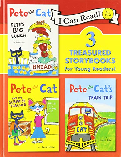 Pre-Owned 3 in 1: I CAN READ! PETE the CAT COLLECTION (Other) 9780062859532 -