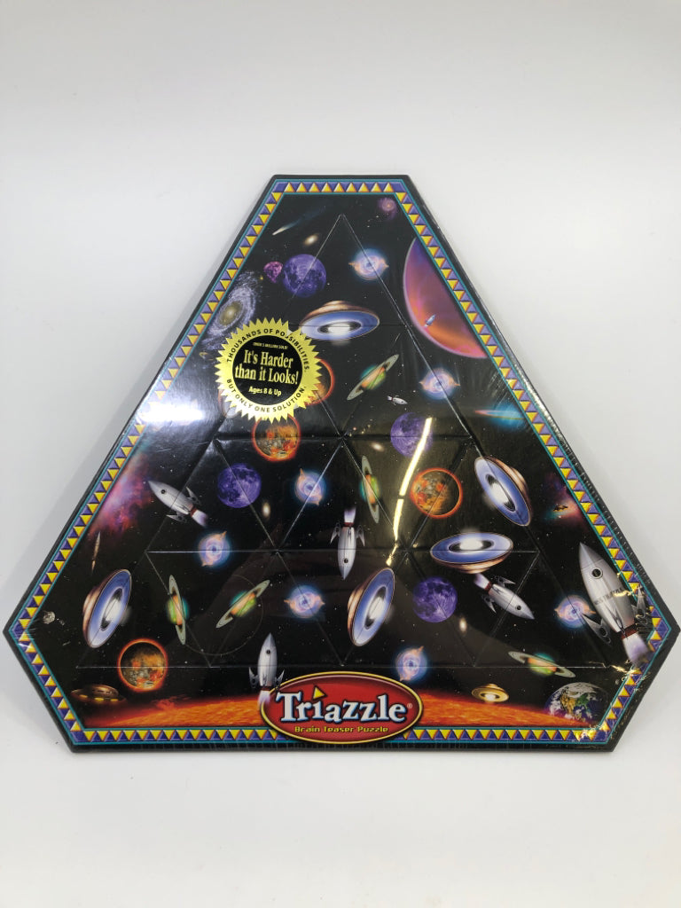 NIP OUTER-SPACE BRAIN TEASER PUZZLE TRIAZZLE.
