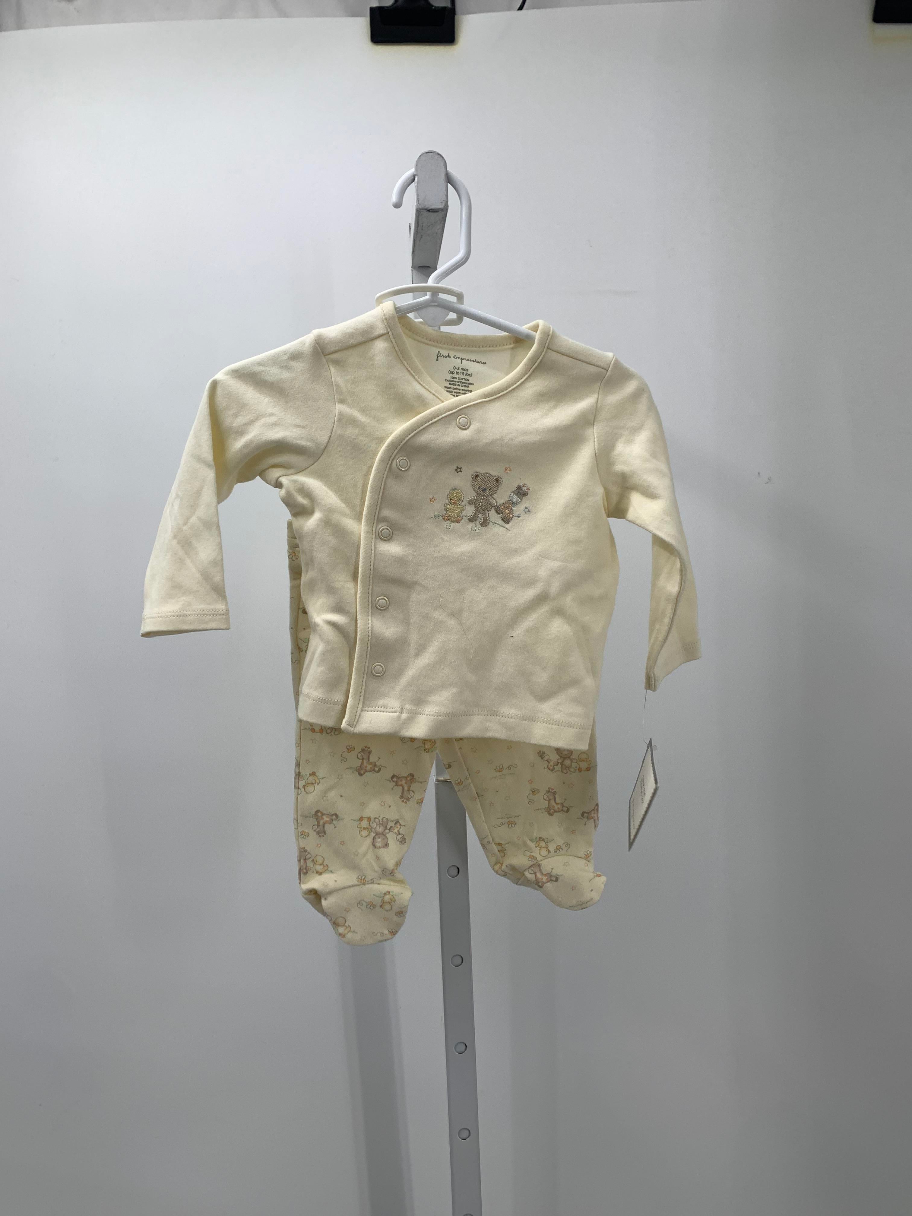 First Impressions Size 0-3 months Girls 2 Pieces