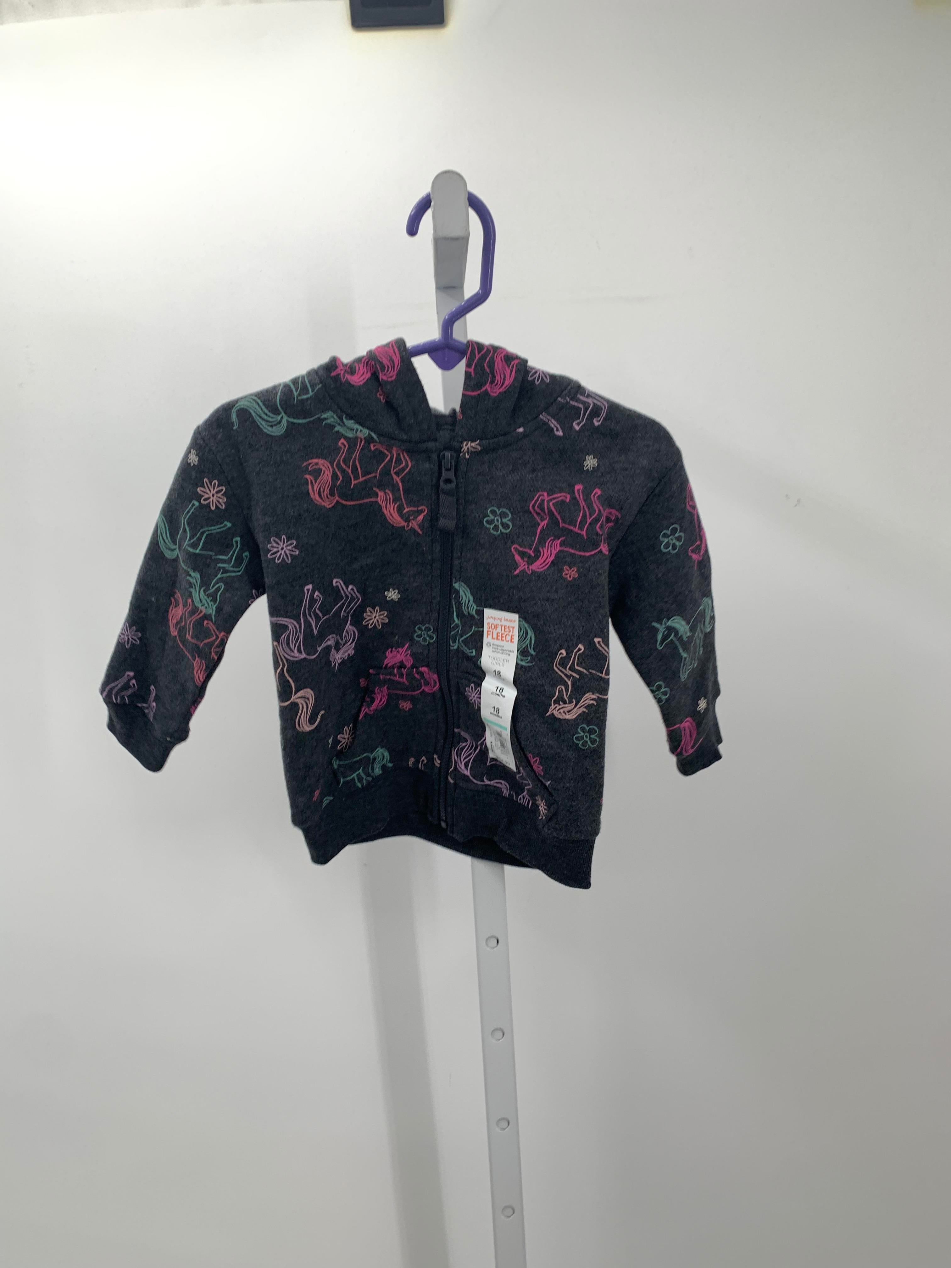 Jumping Beans Size 18 Months Girls Sweat Jacket