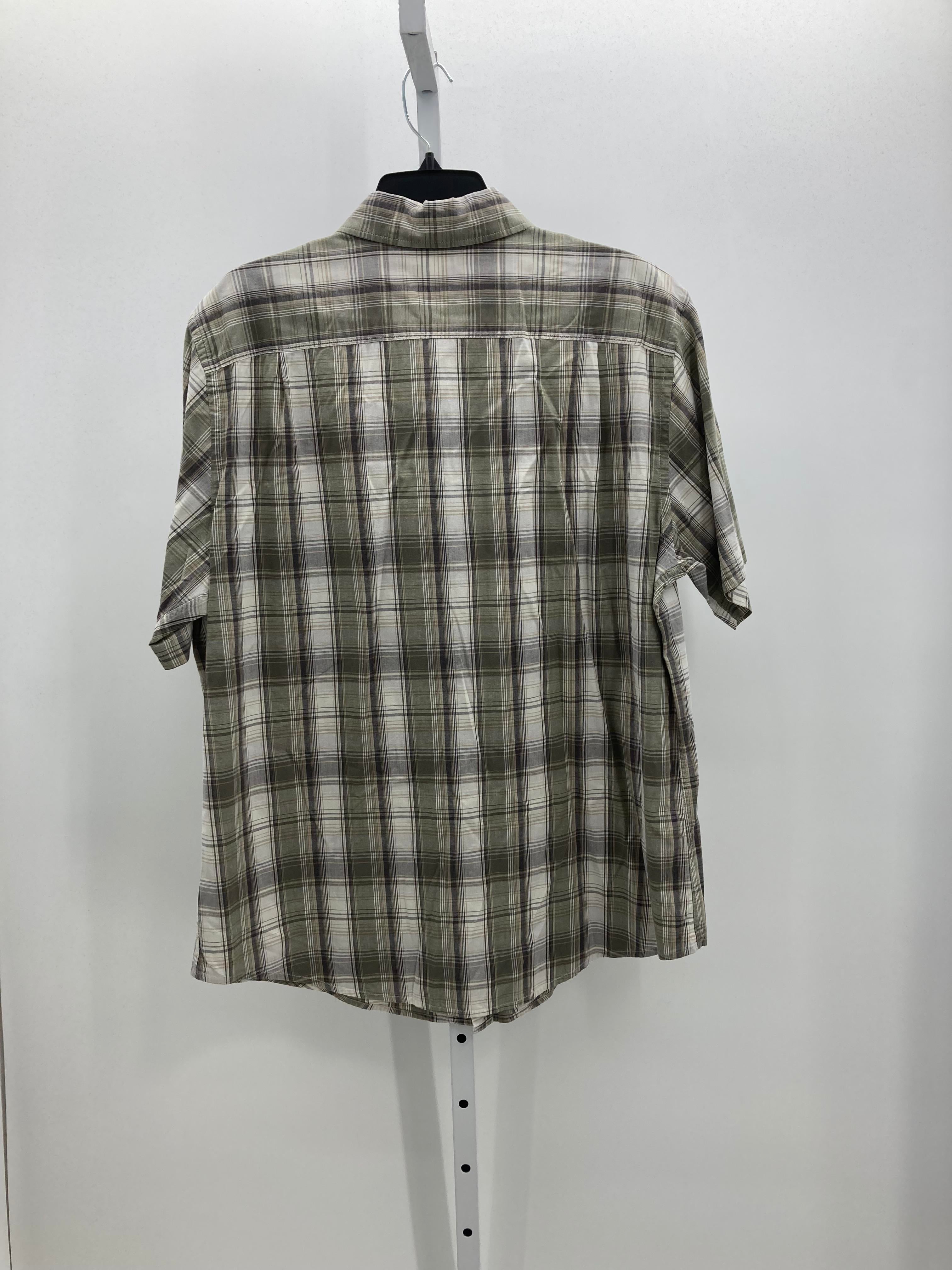 PLAID BTN DOWN