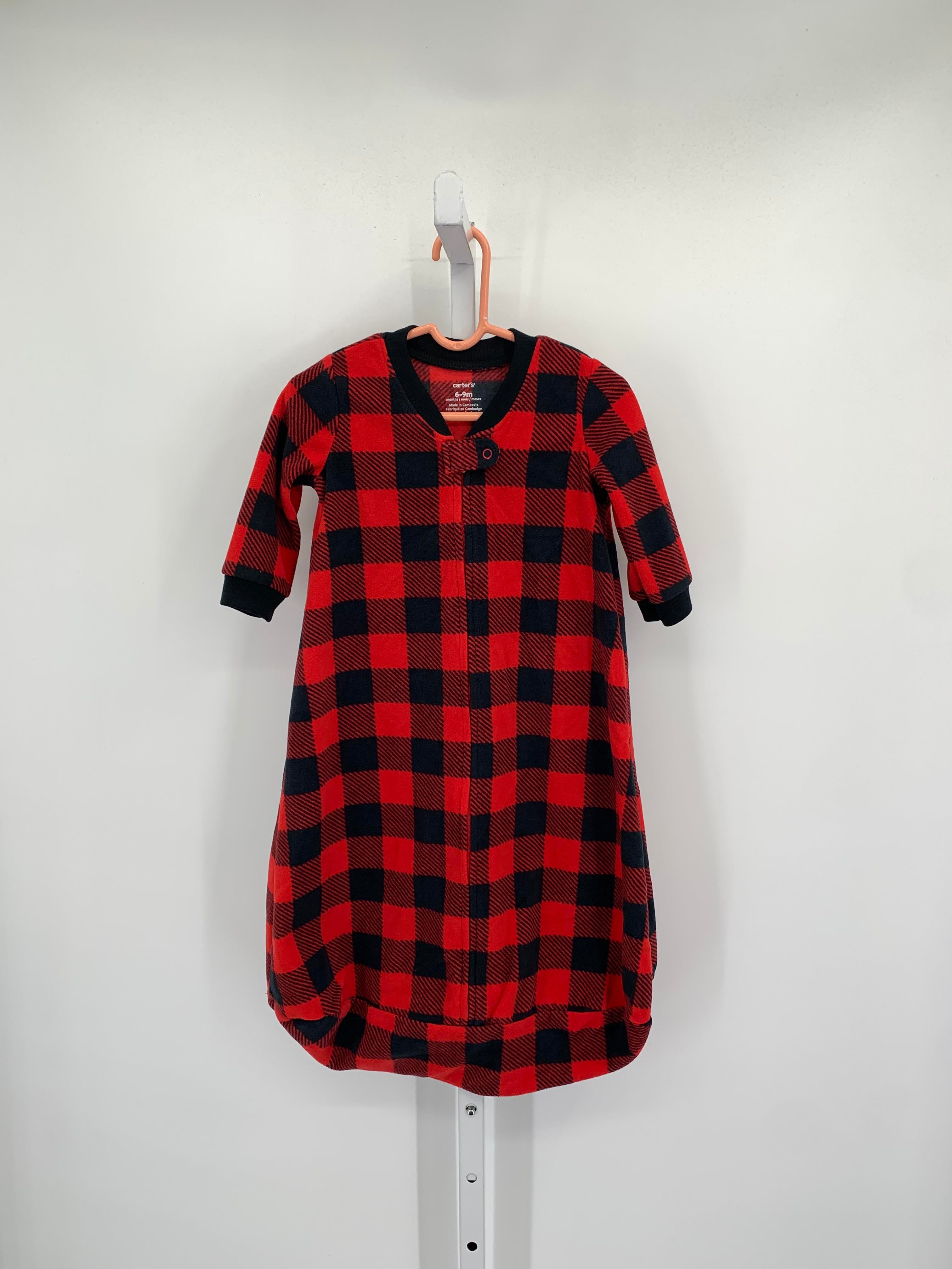 BLACK CHECKERED FLEECE