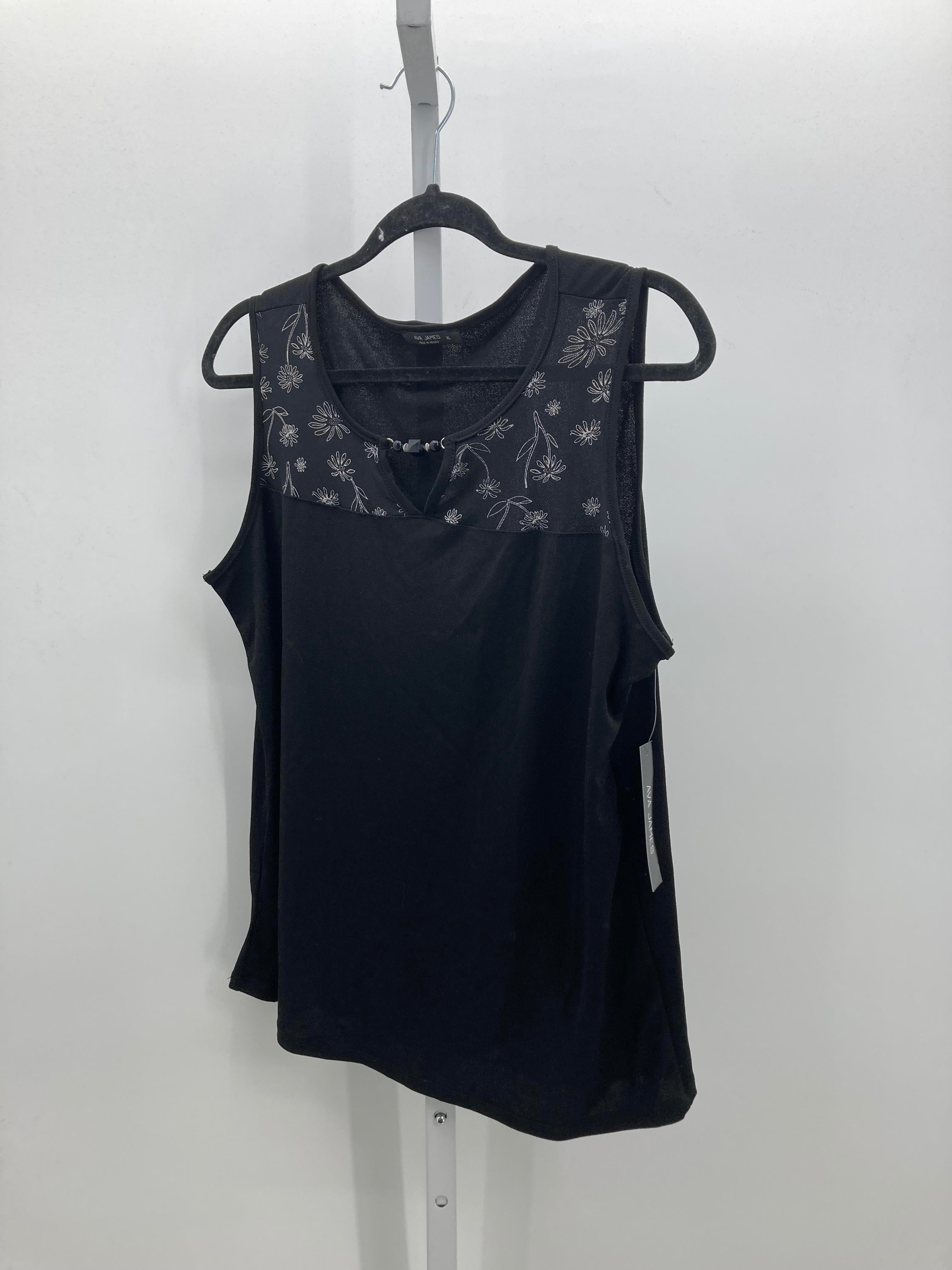 Size Extra Large Misses Sleeveless Shirt