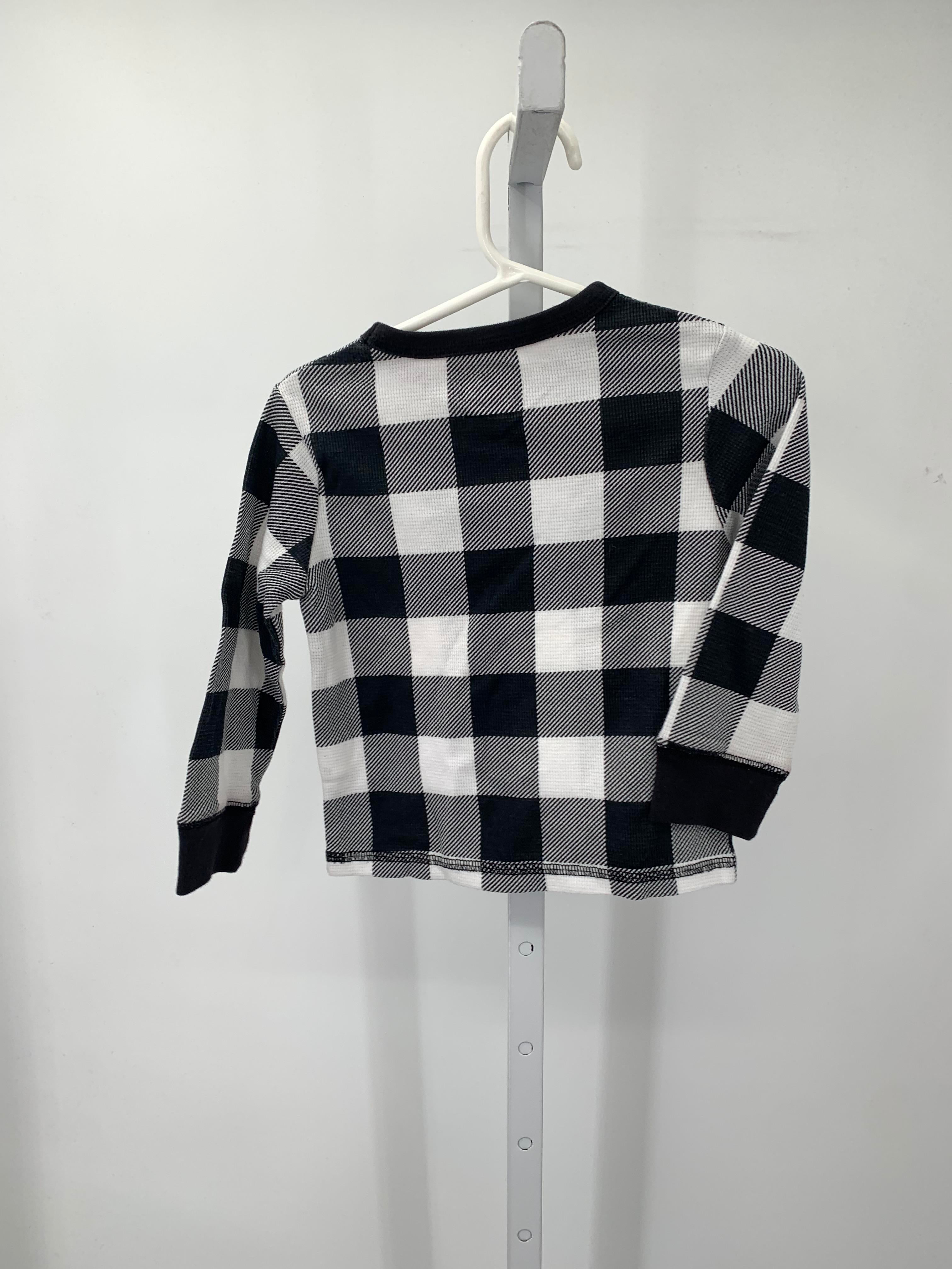 PLAID WAFFLE KNIT