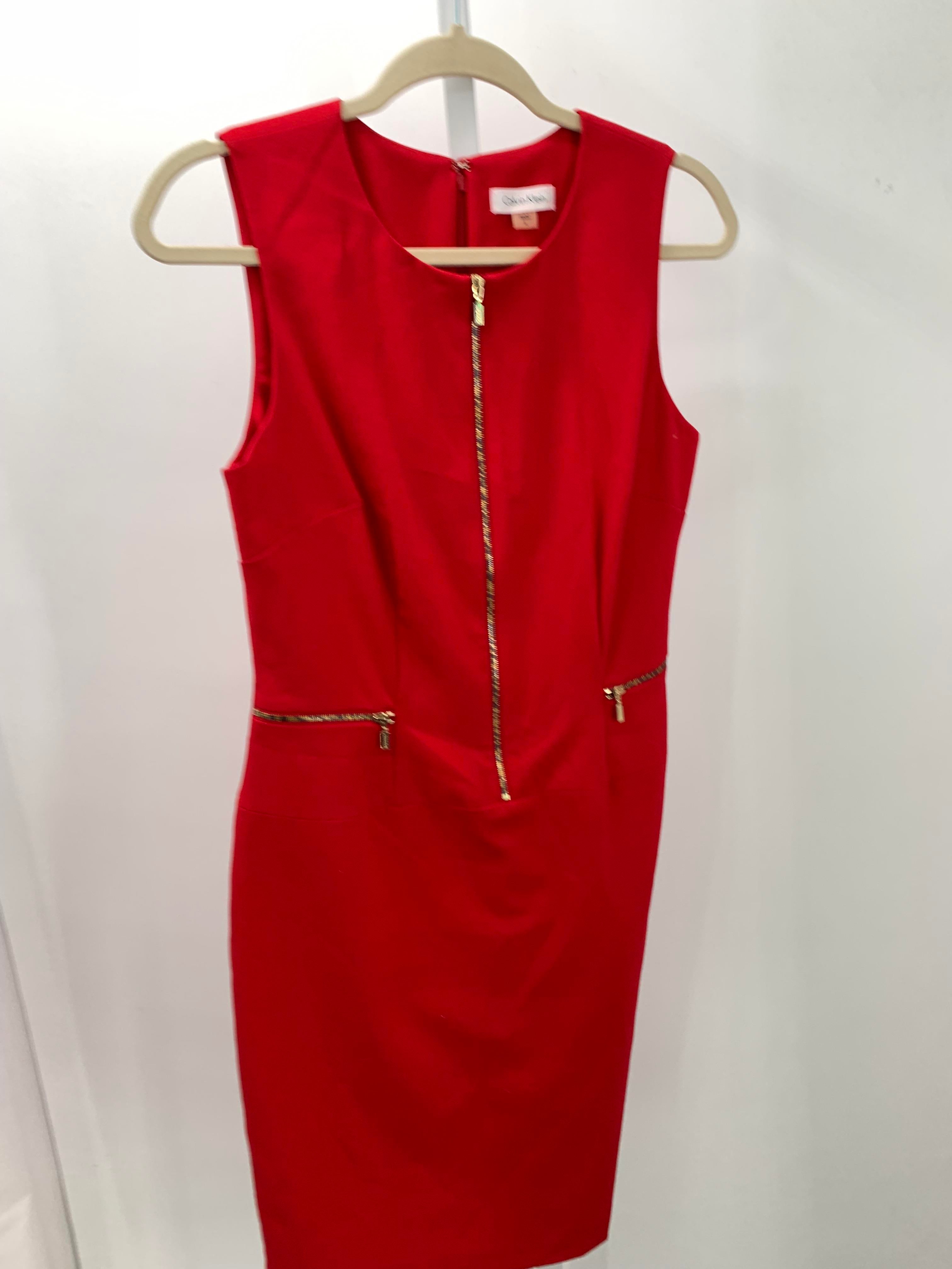 Calvin Klein Size 8 Misses Sleeveless Dress