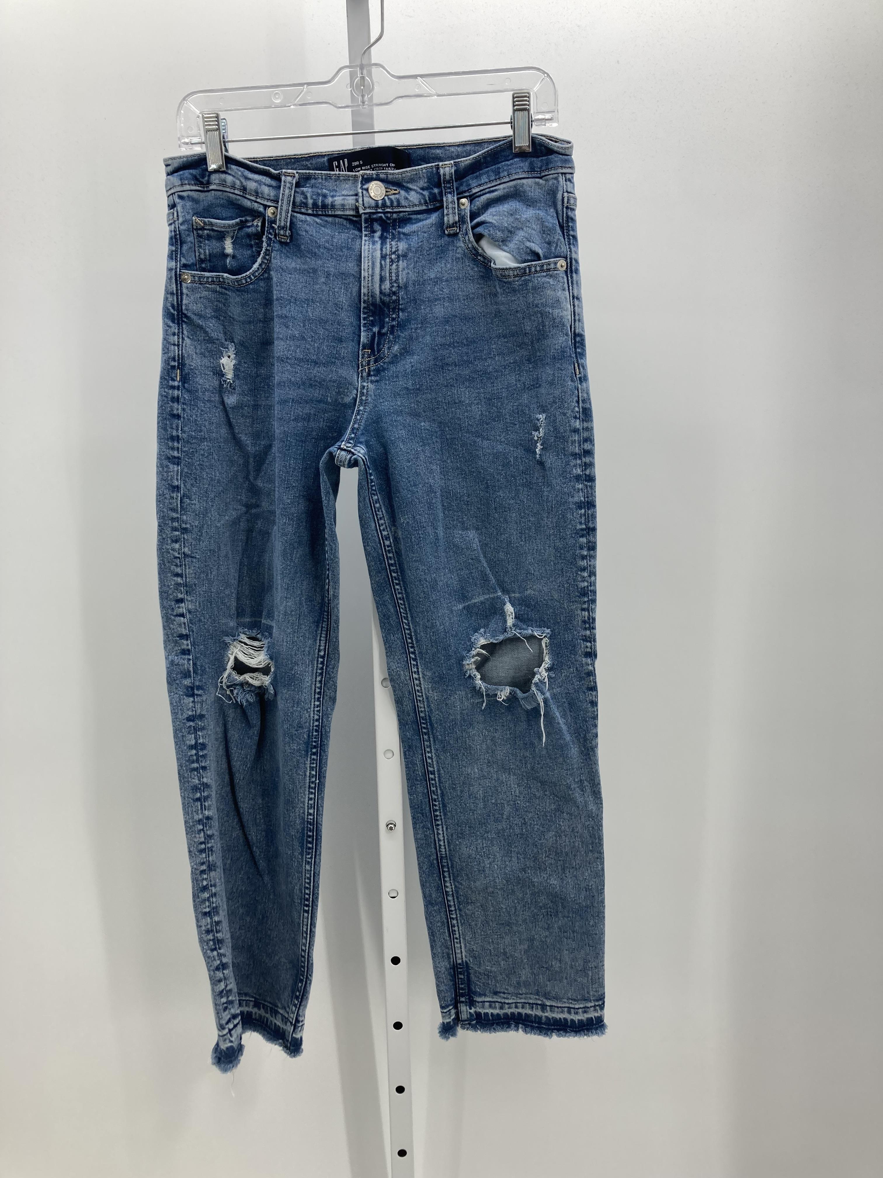 Gap Denim Size 8 Short Misses Cropped Jeans