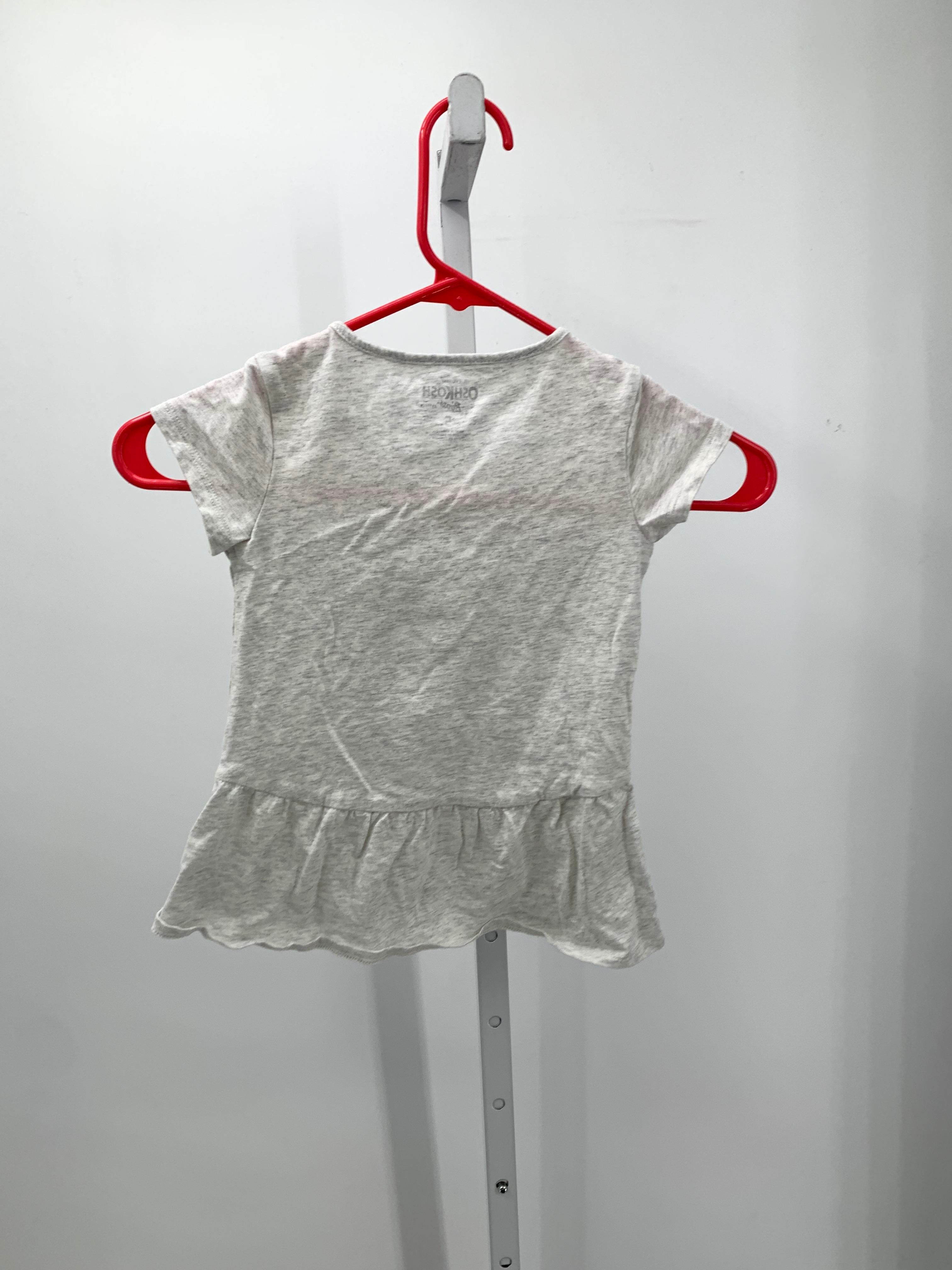 Osh Kosh Size 5 Girls Short Sleeve Shirt