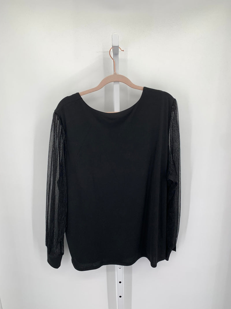 Maurices Size 3X Womens Long Sleeve Shirt