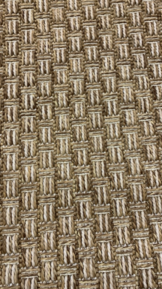 TWO TONED WOVEN RUG RUNNER SMITH & HAWKEN.