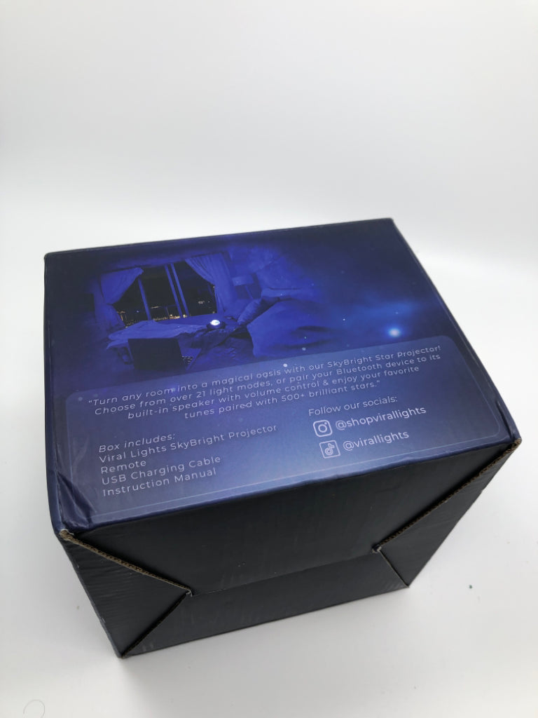 SKY BRIGHT PROJECTOR IN BOX.