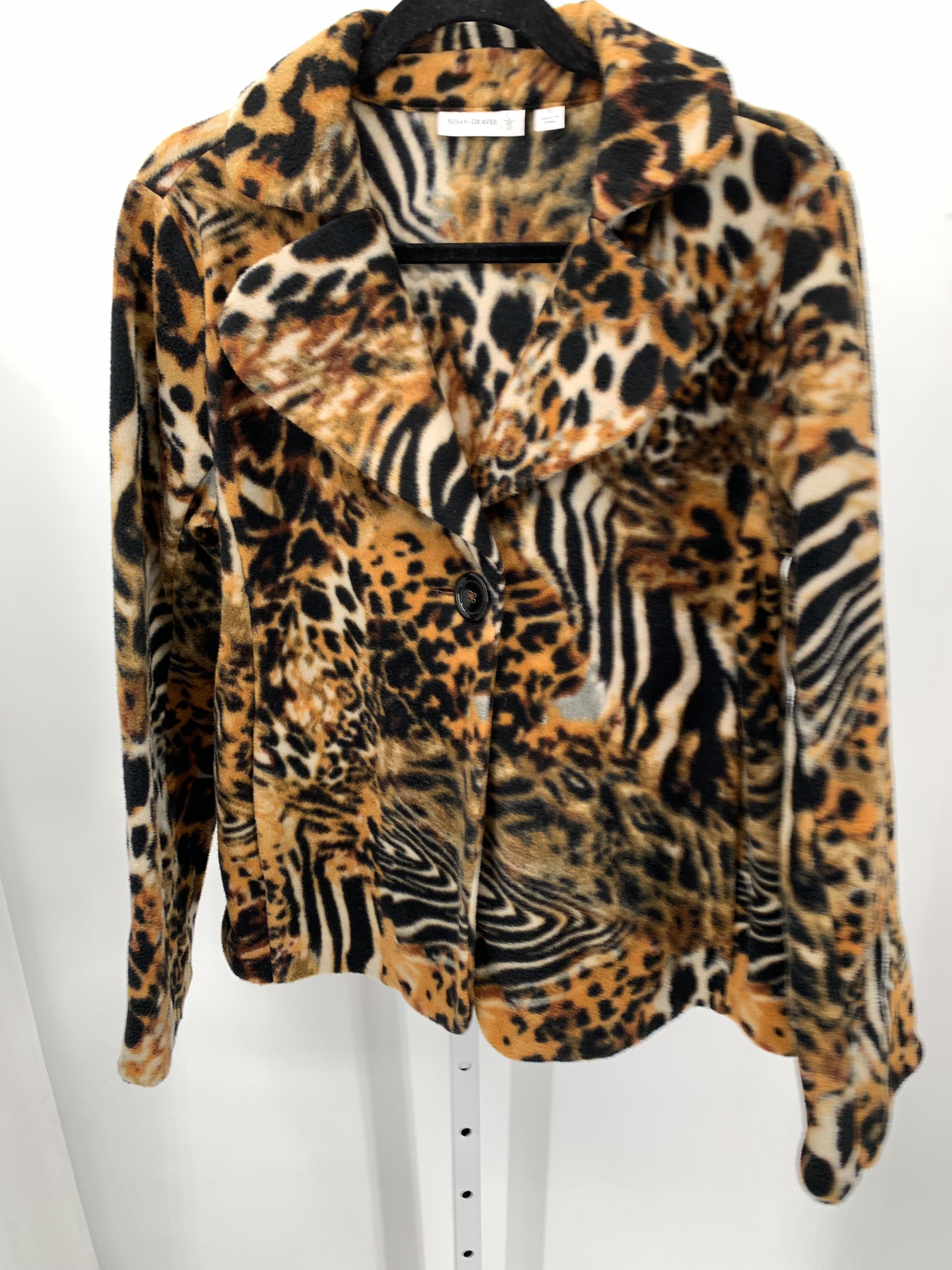 Susan Graver Size Small Misses Fleece Jacket