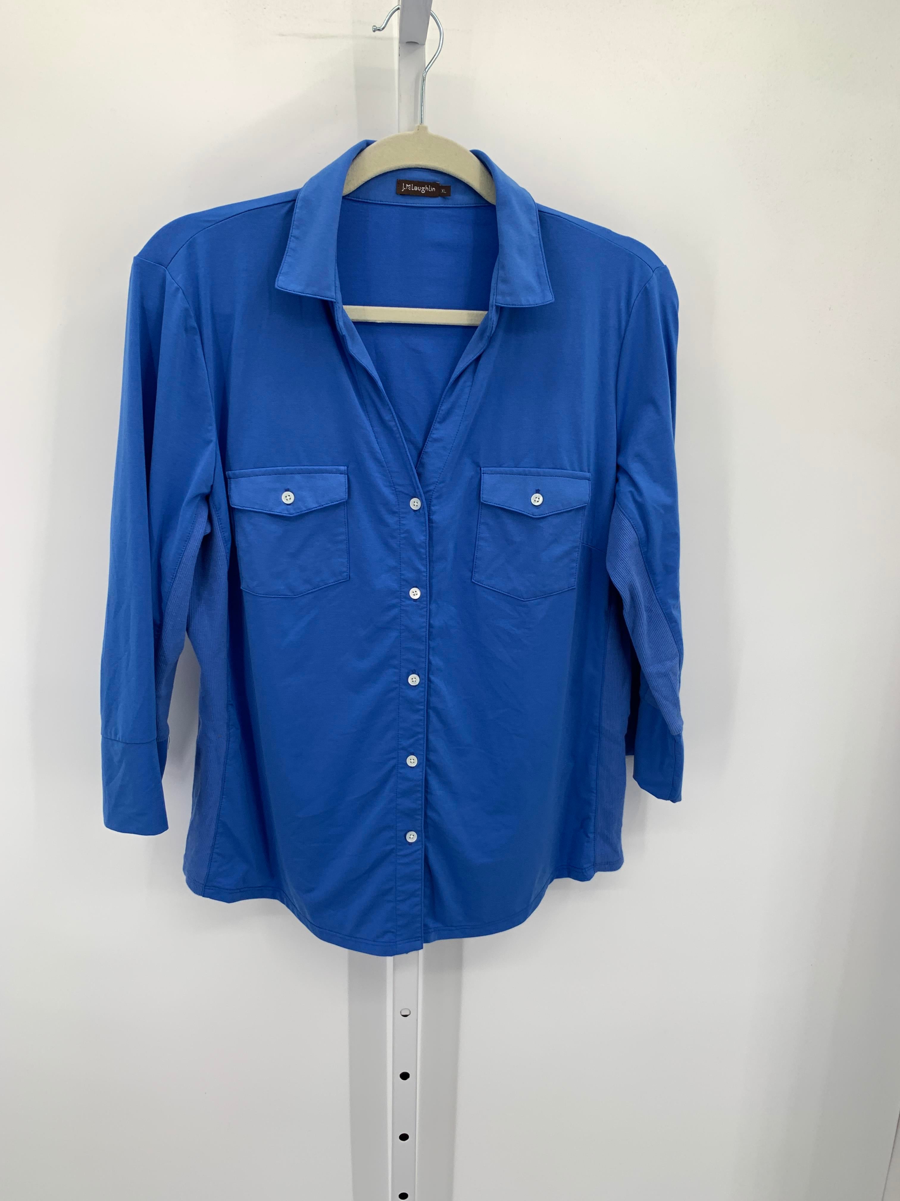 Size Extra Large Misses 3/4 Sleeve Shirt