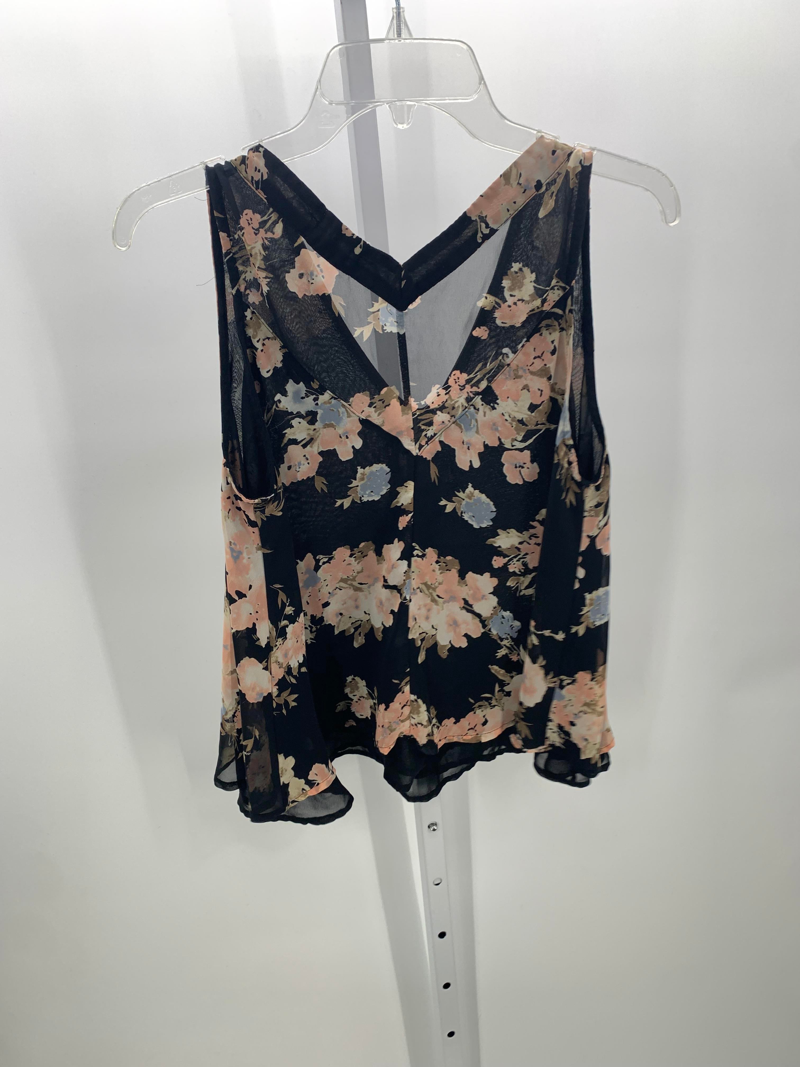 Size Large Juniors Sleeveless Shirt