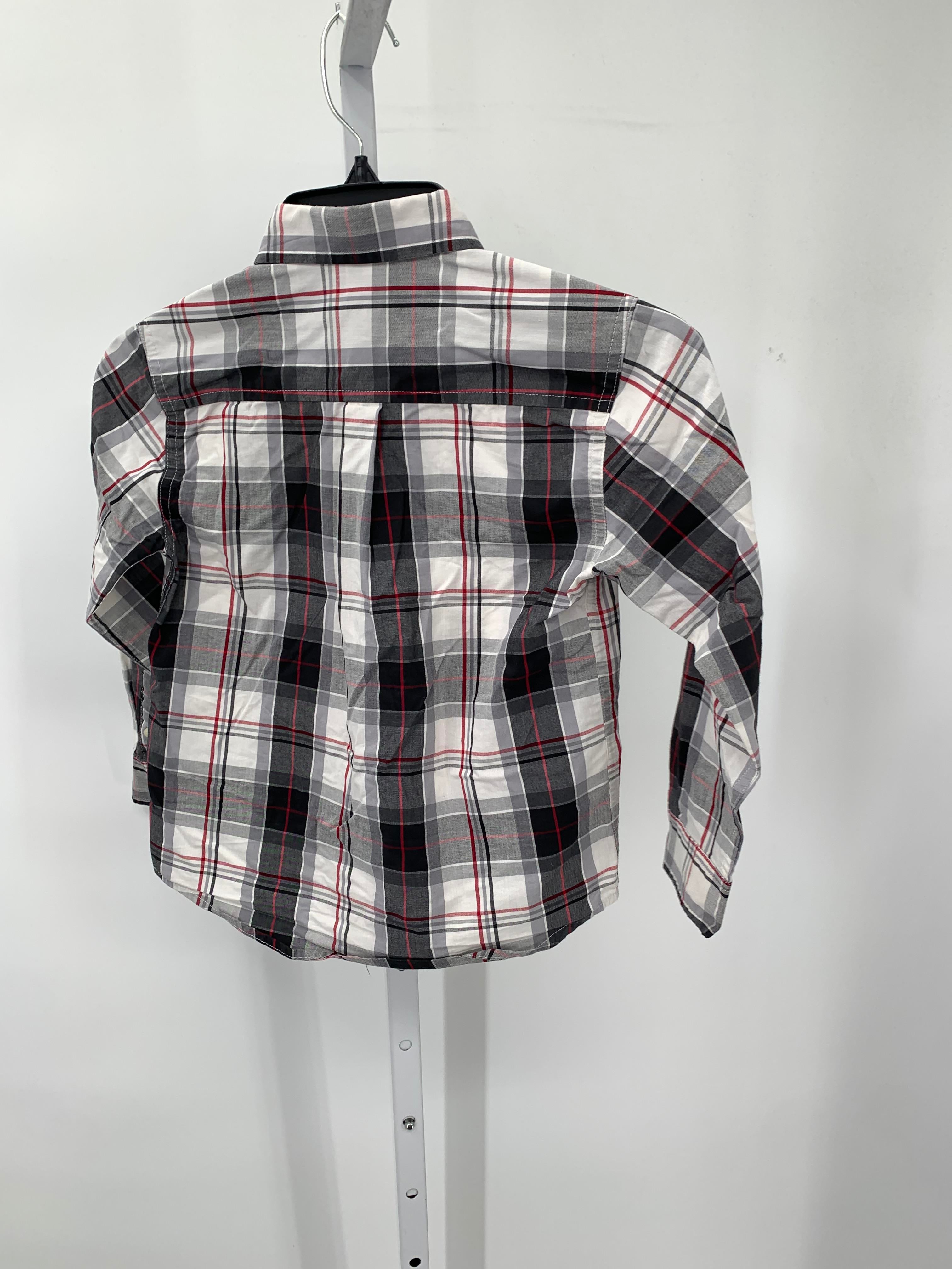 GREY RED PLAID
