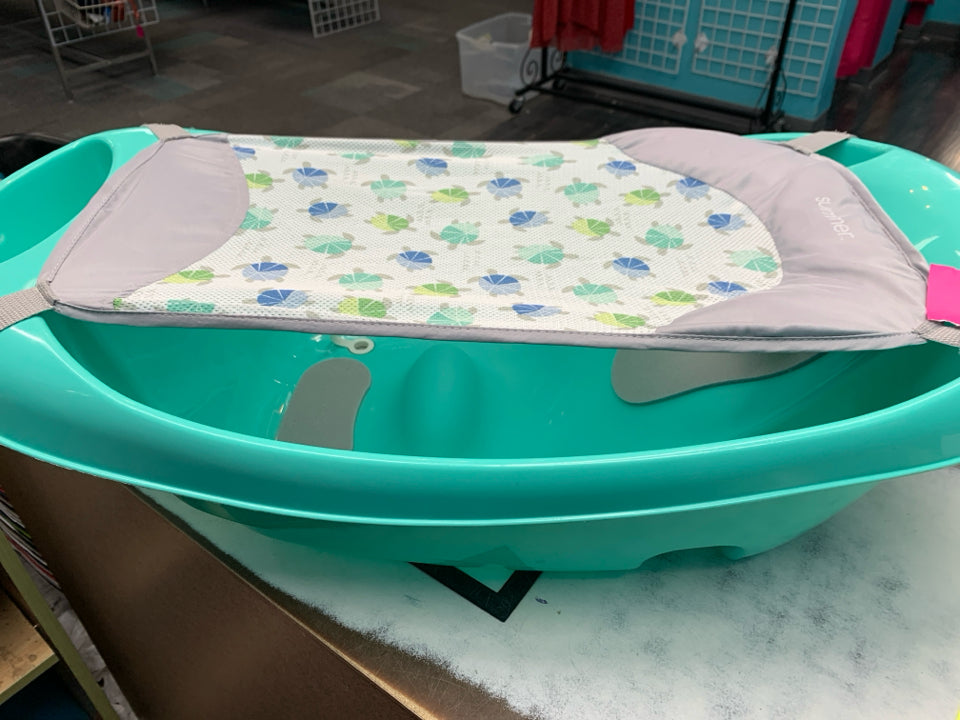 Summer Infant Splish ‘n Splash Newborn to Toddler Tub (Aqua)