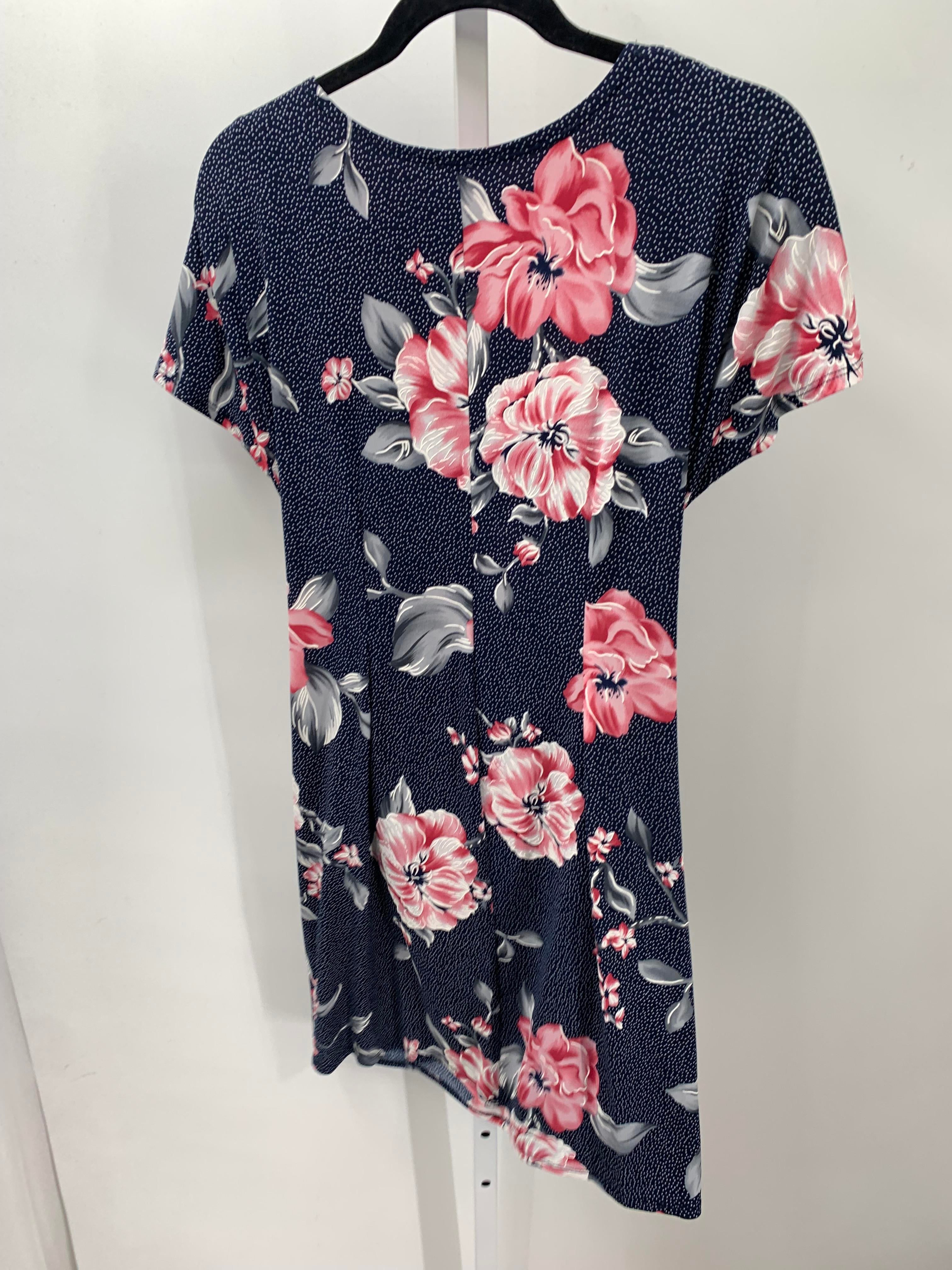 Robbie Bee Size Small Petite Petite Short Sleeve Dress