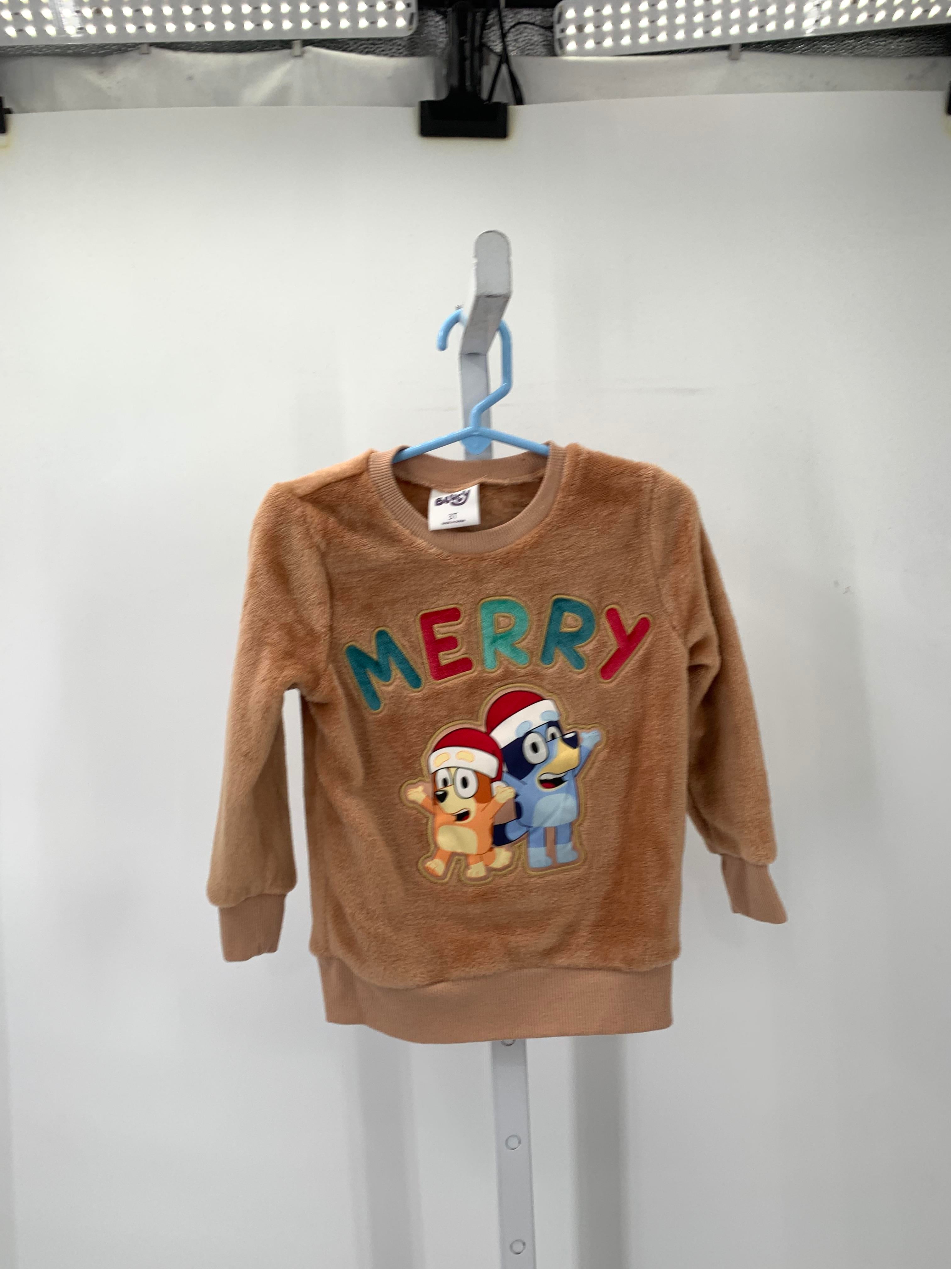 LONG SLV SHIRT FLEECE MERRY.