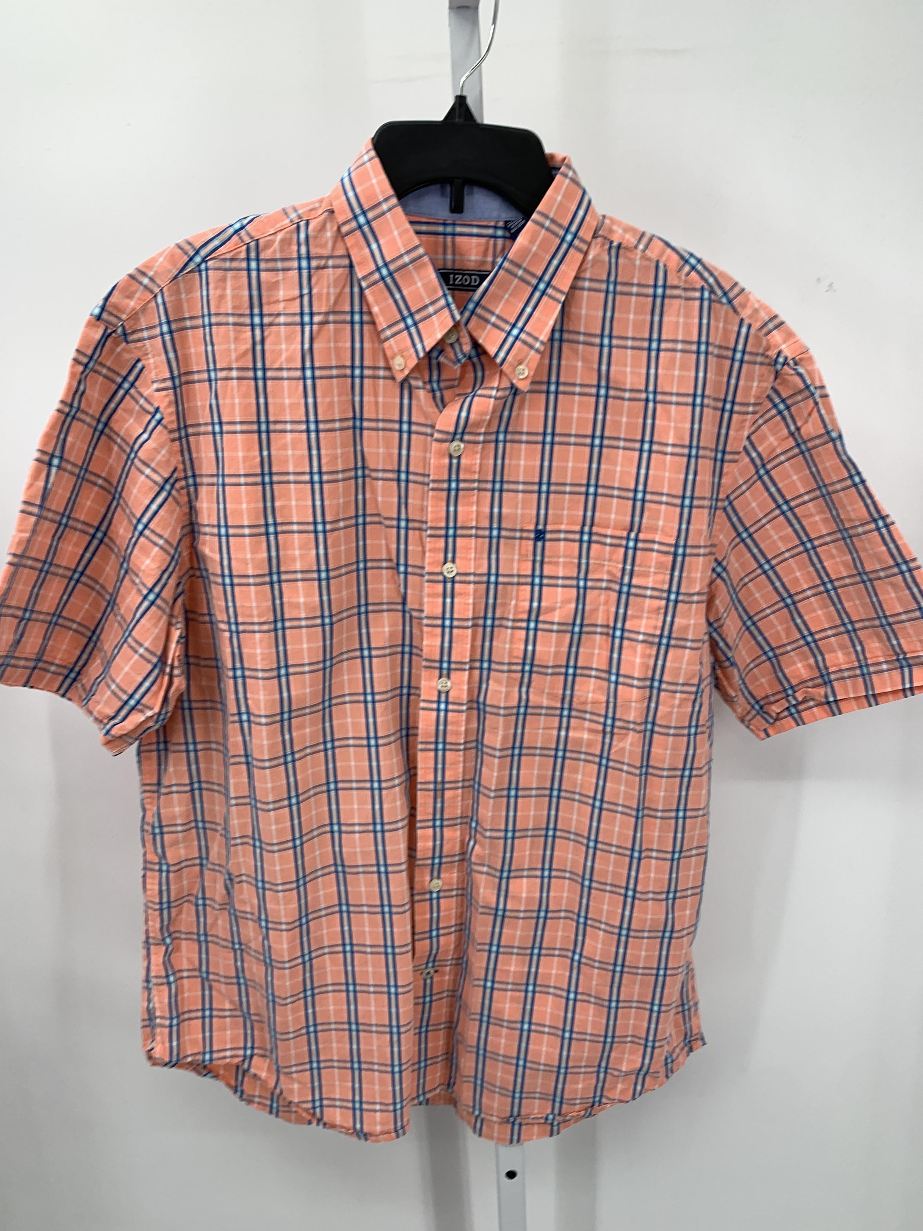 BLUE PLAID BTN DOWN