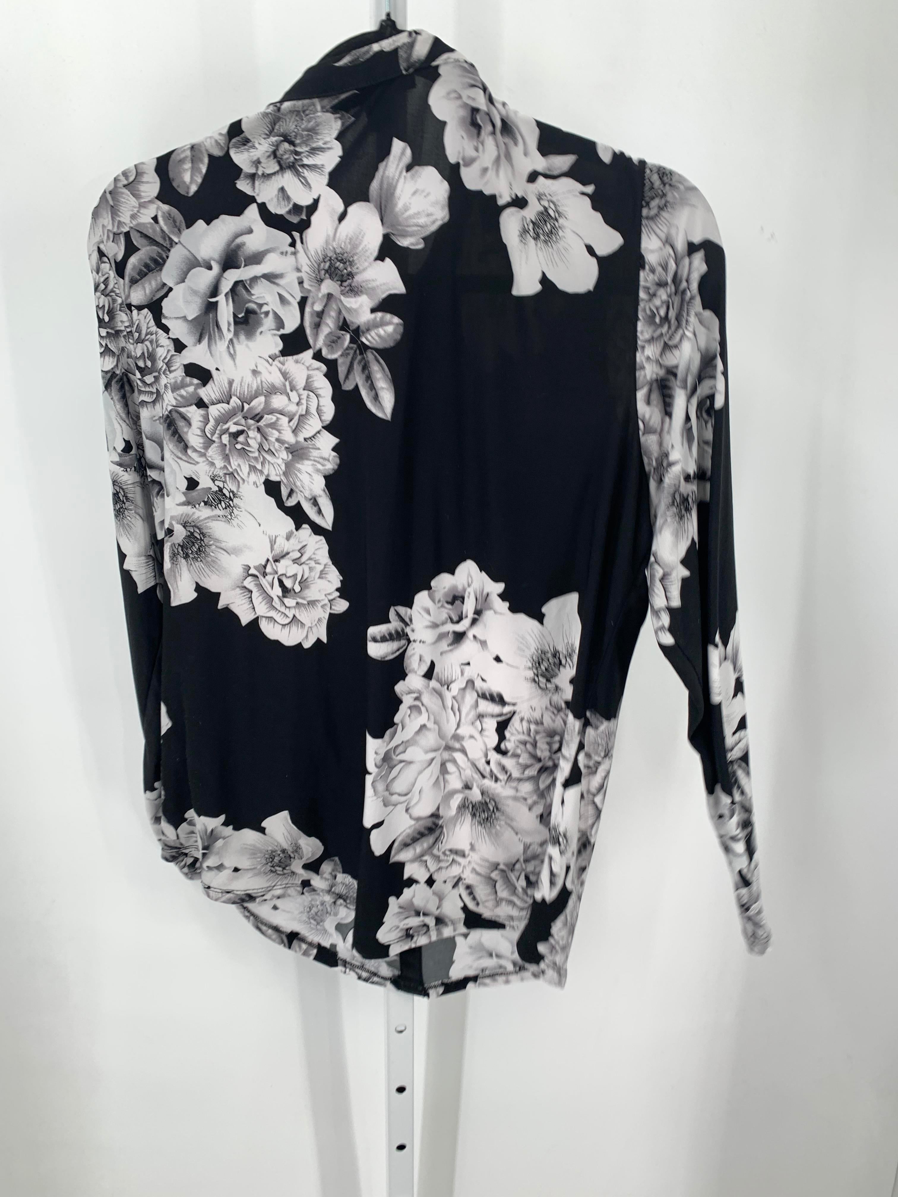 INC Size Large Misses Long Sleeve Shirt