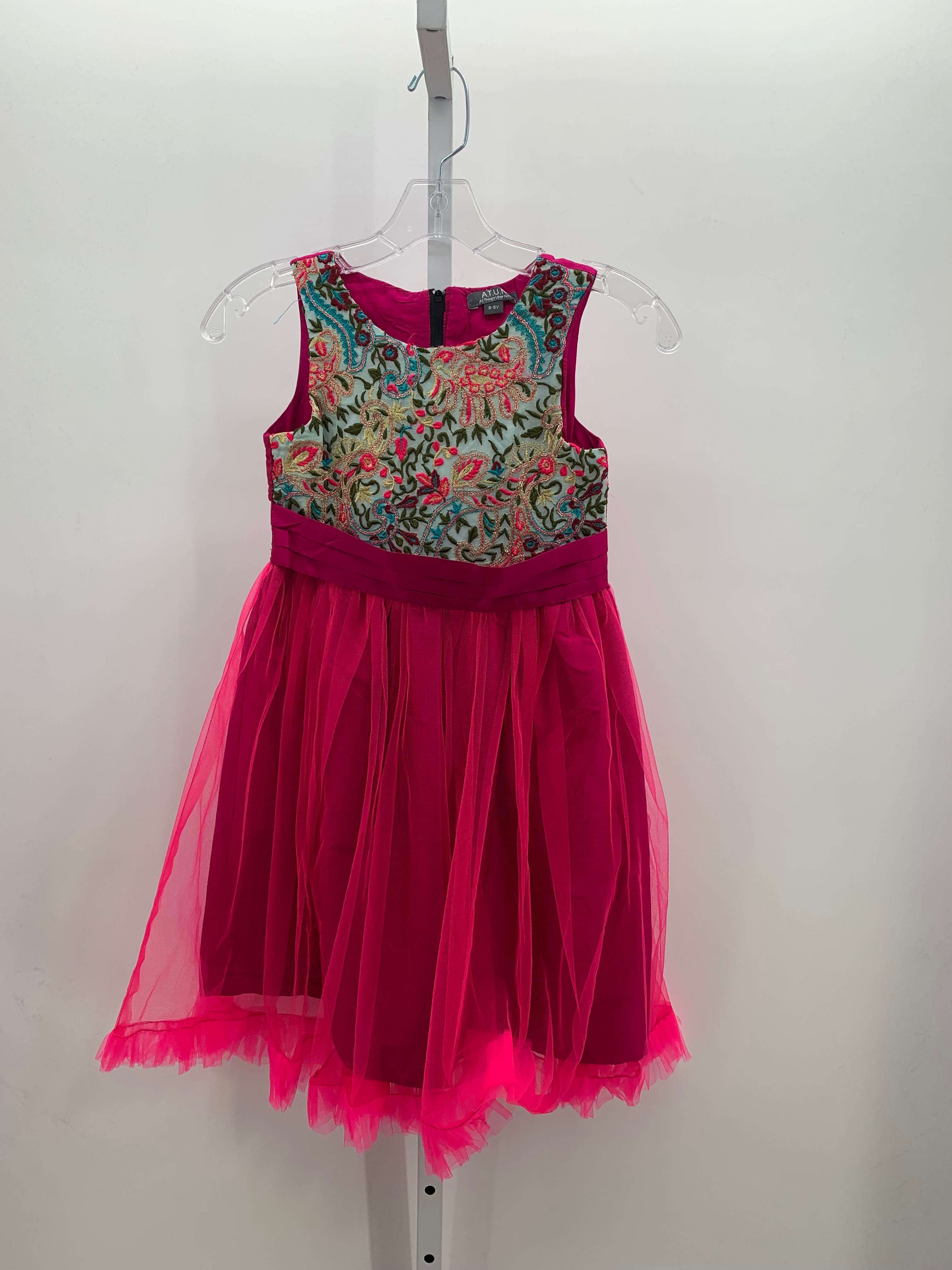 Size 8-9 Girls Sleeveless Dress