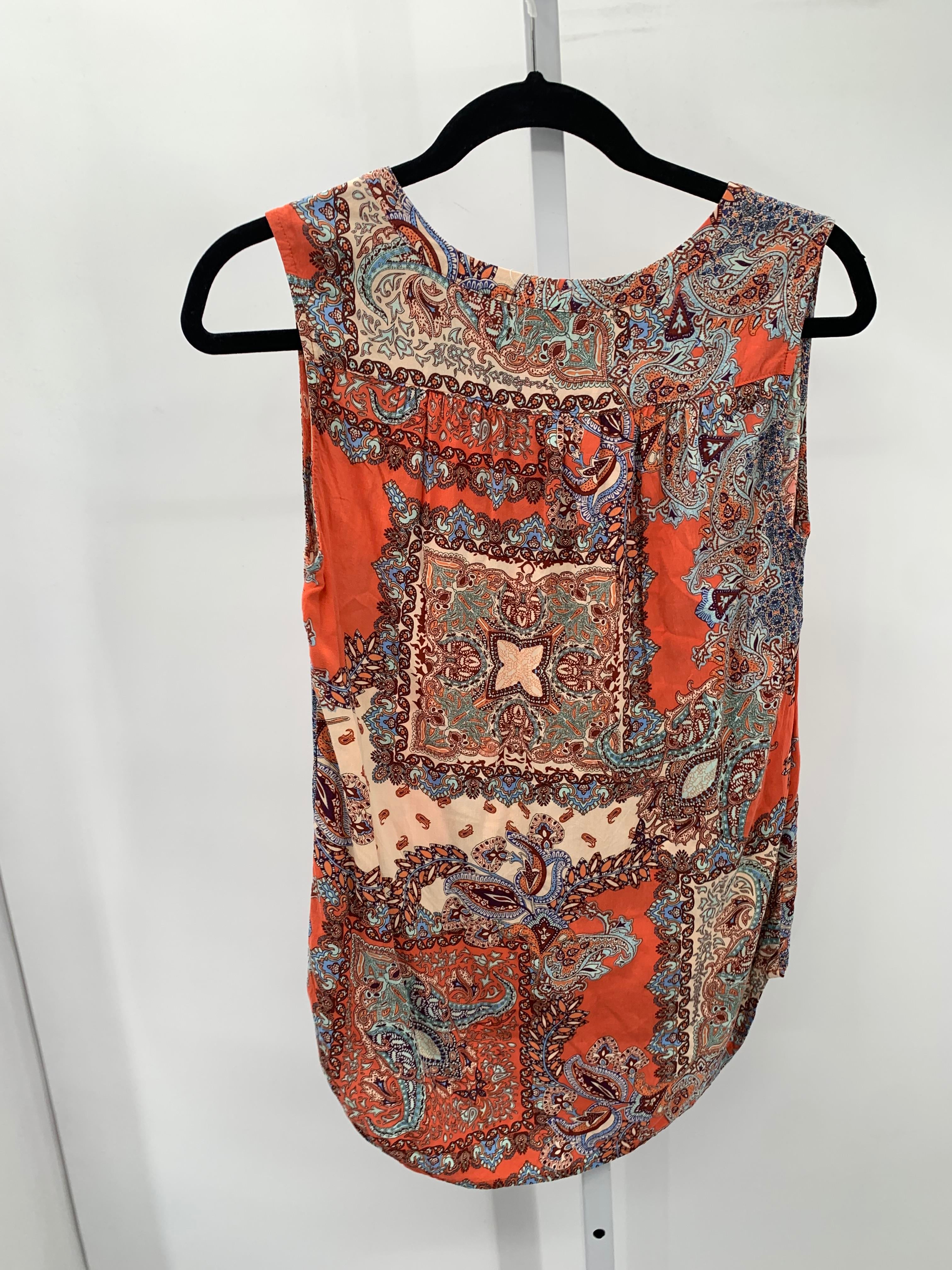 Artisan NY Size Small Misses Sleeveless Shirt