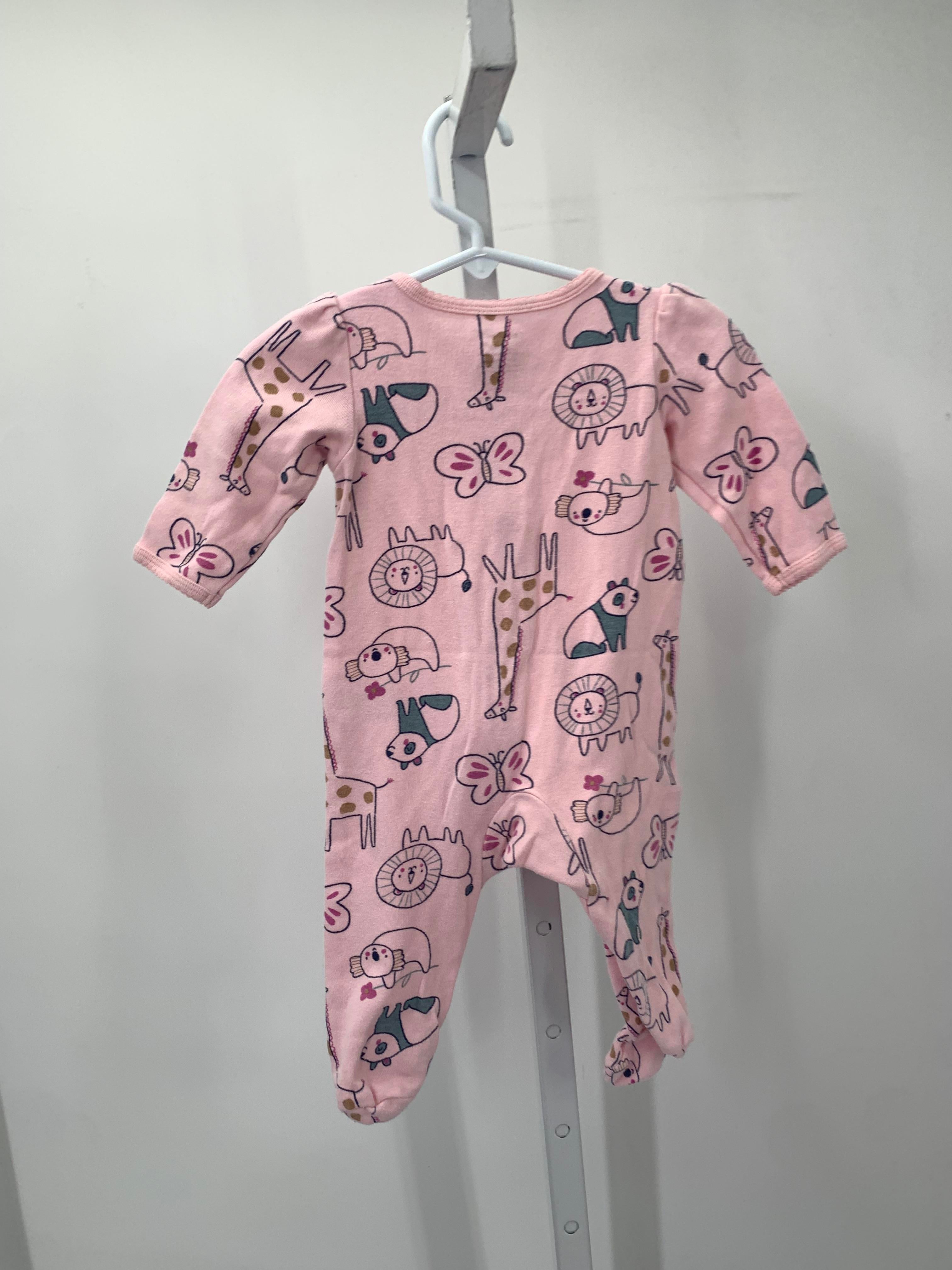 Carters Size 6 Months Girls Long Slv. Romper