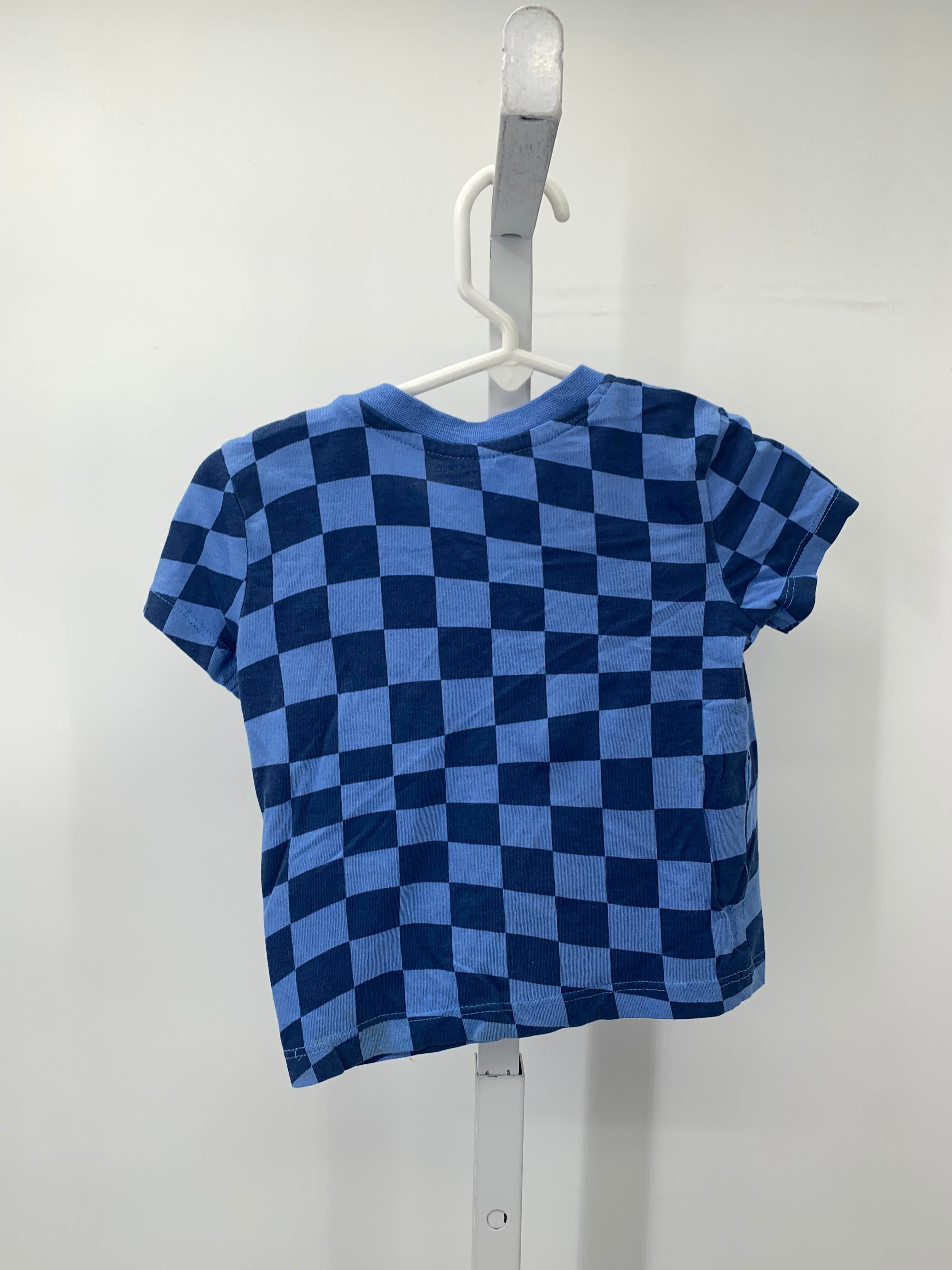 CHECKERED KNIT TEE