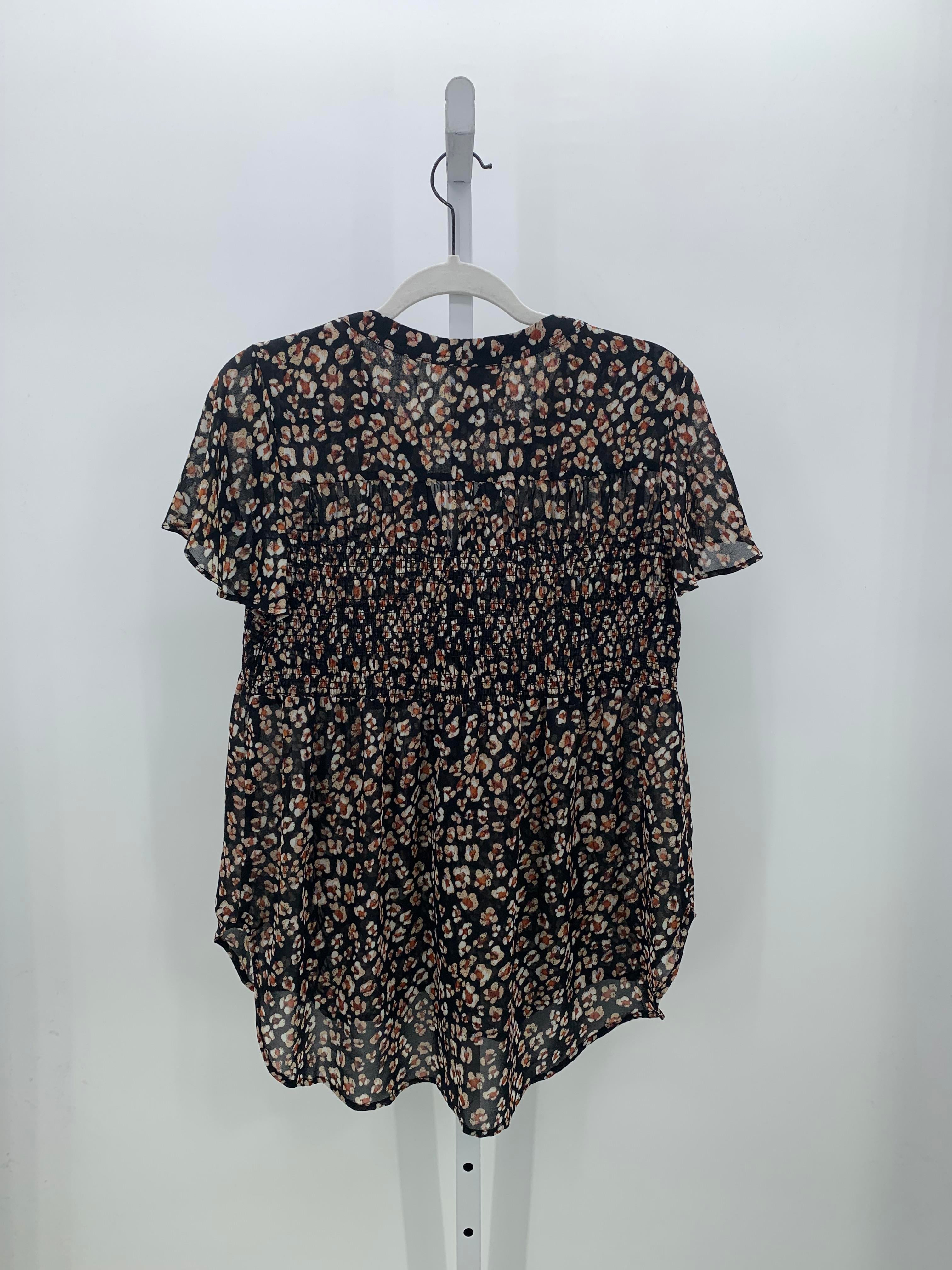 Knox Rose Size Medium Misses Short Sleeve Shirt