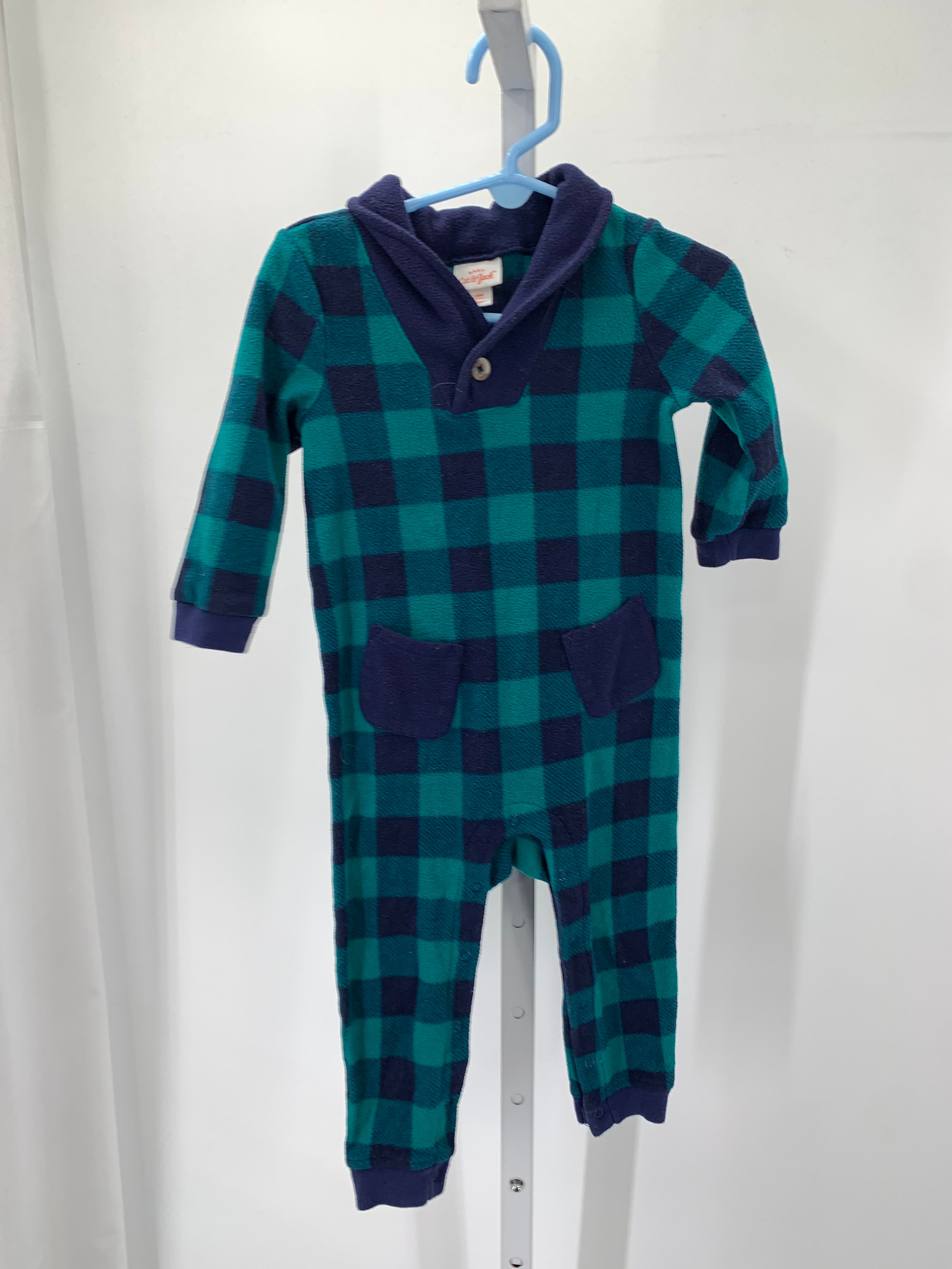 GREEN PLAID FLEECE
