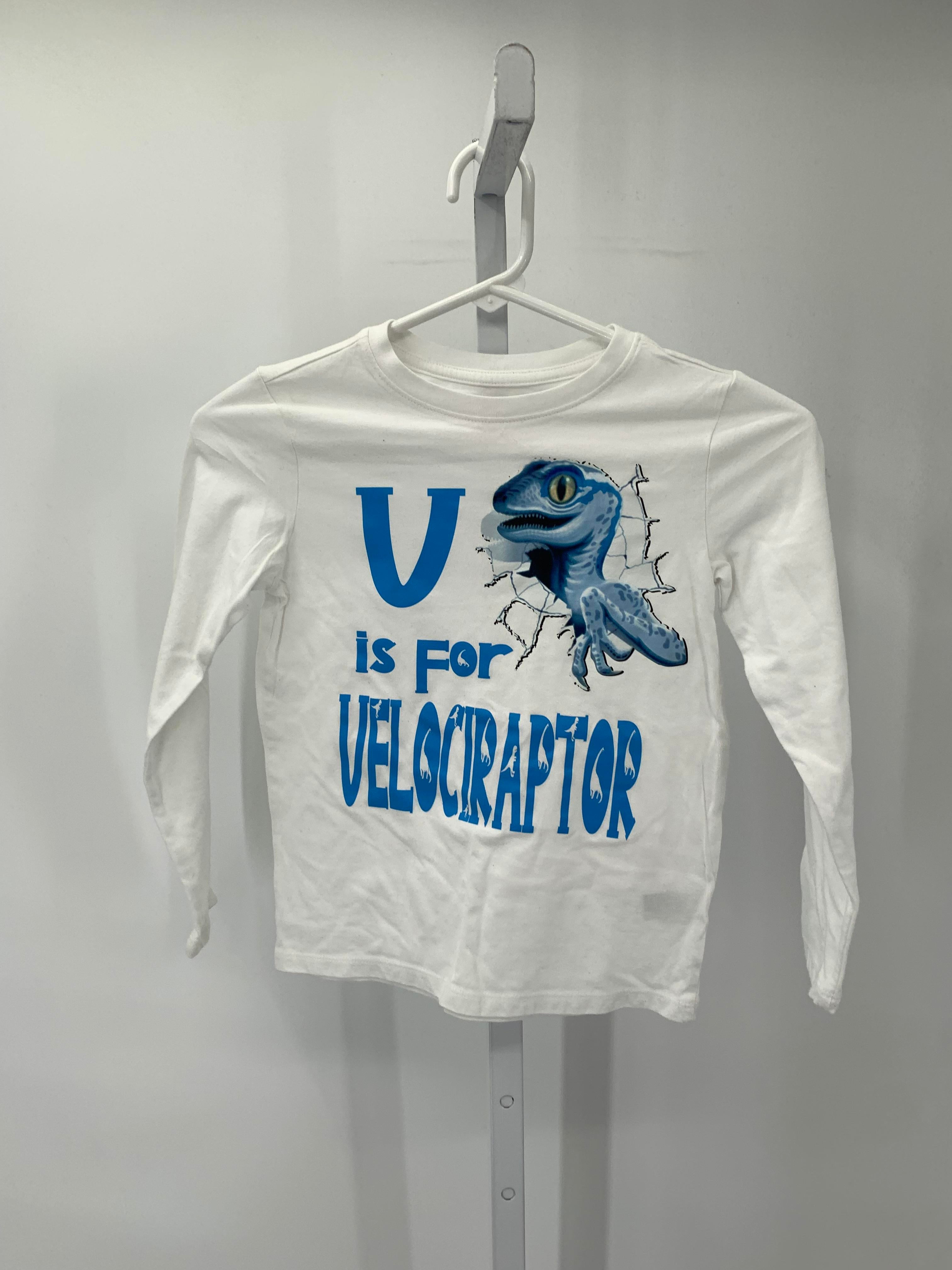 V IS FOR VELOCIRAPTOR KNIT