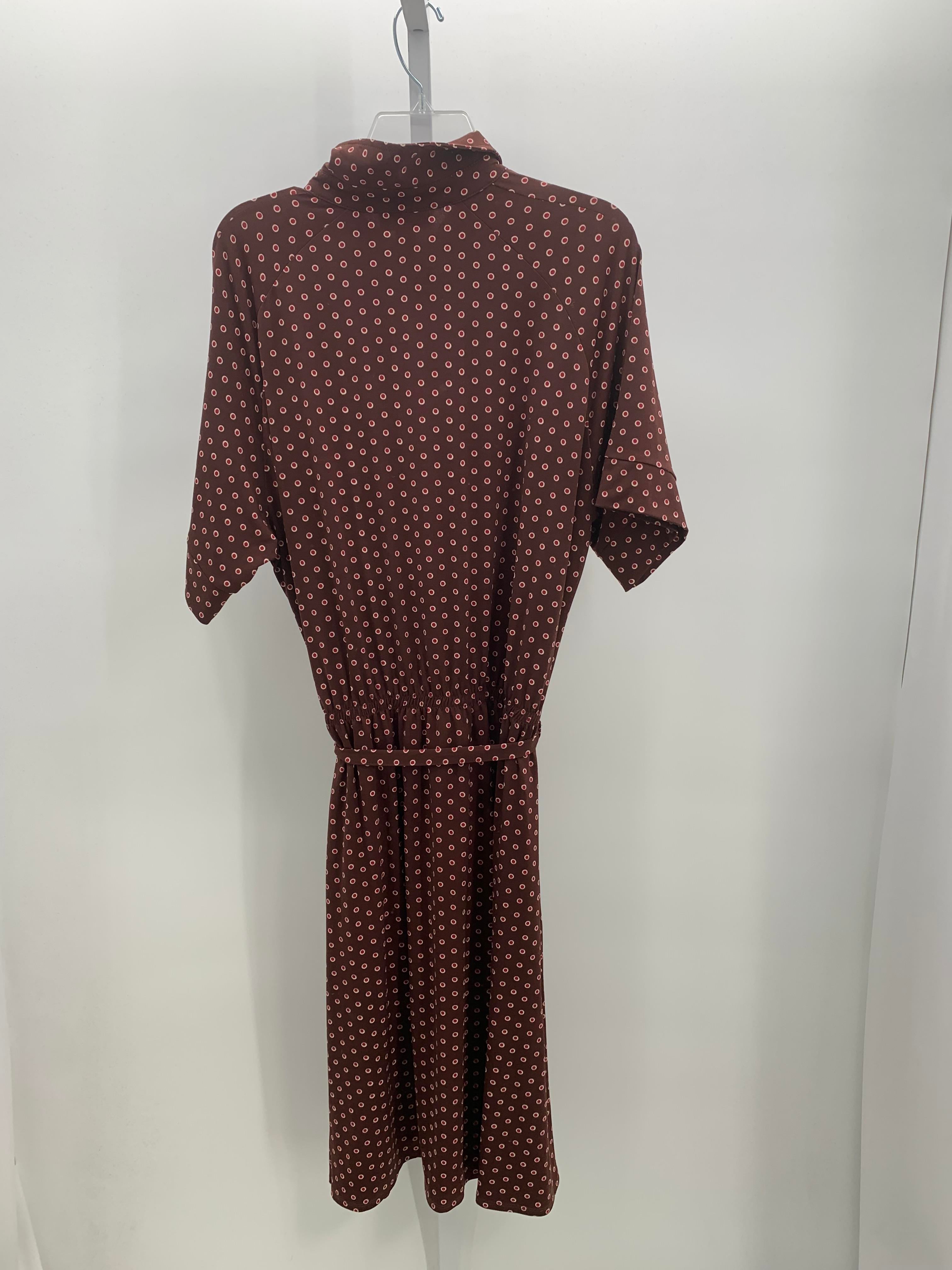 Appleseeds Size Extra Large Misses Short Sleeve Dress