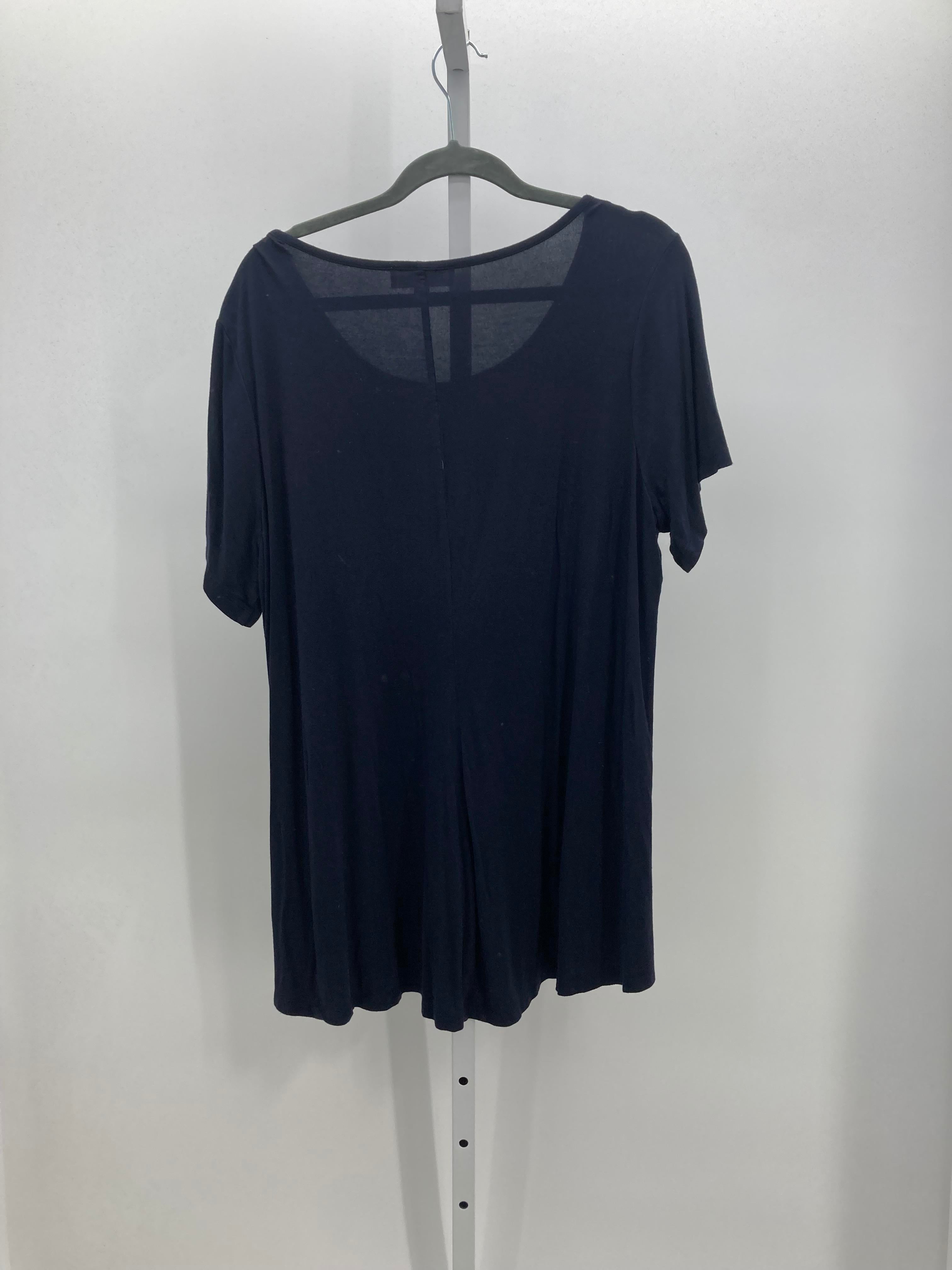 philosophy Size 2X Womens Short Sleeve Shirt