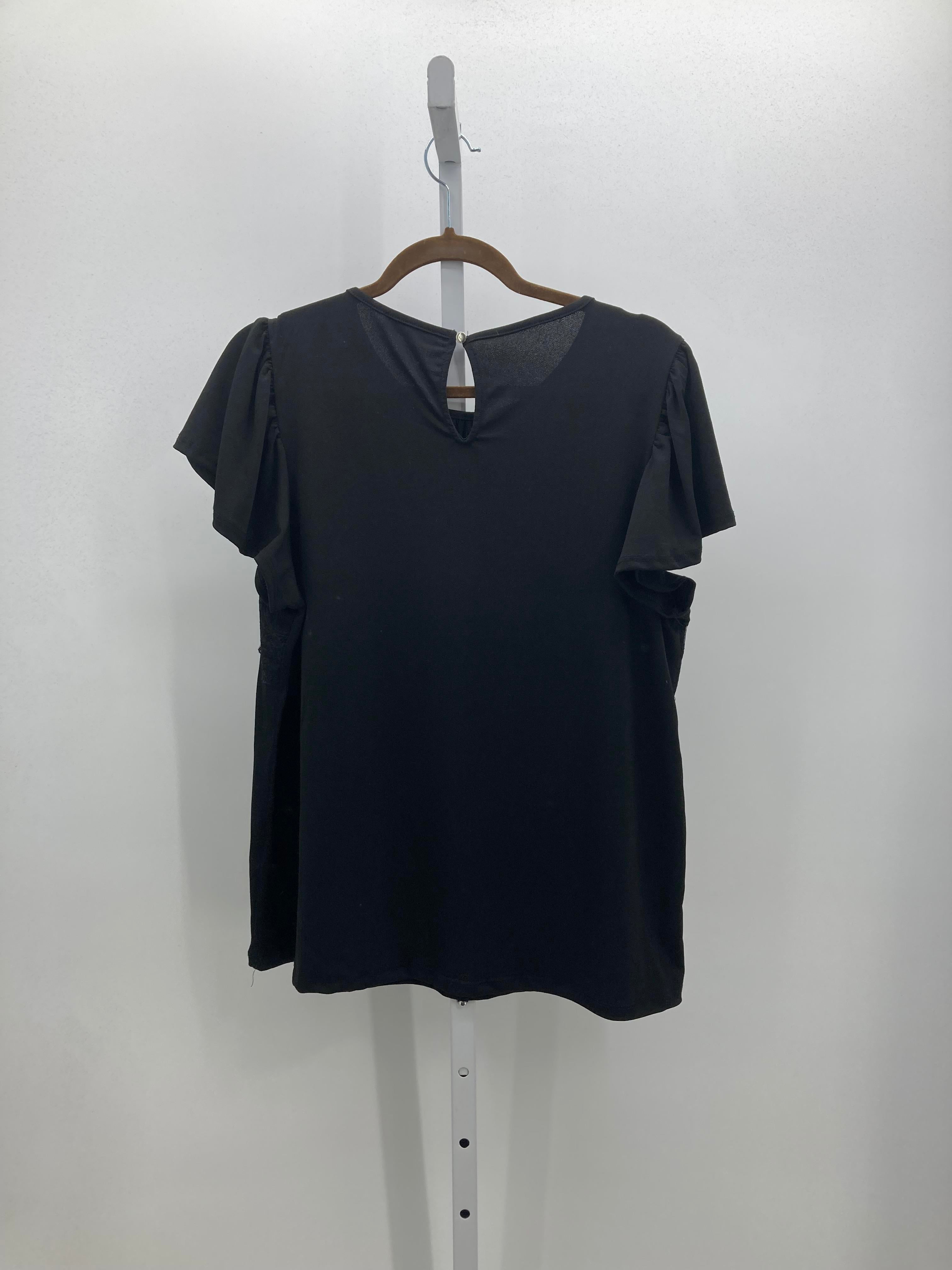 Cable & Gauge Size Large Misses Short Sleeve Shirt