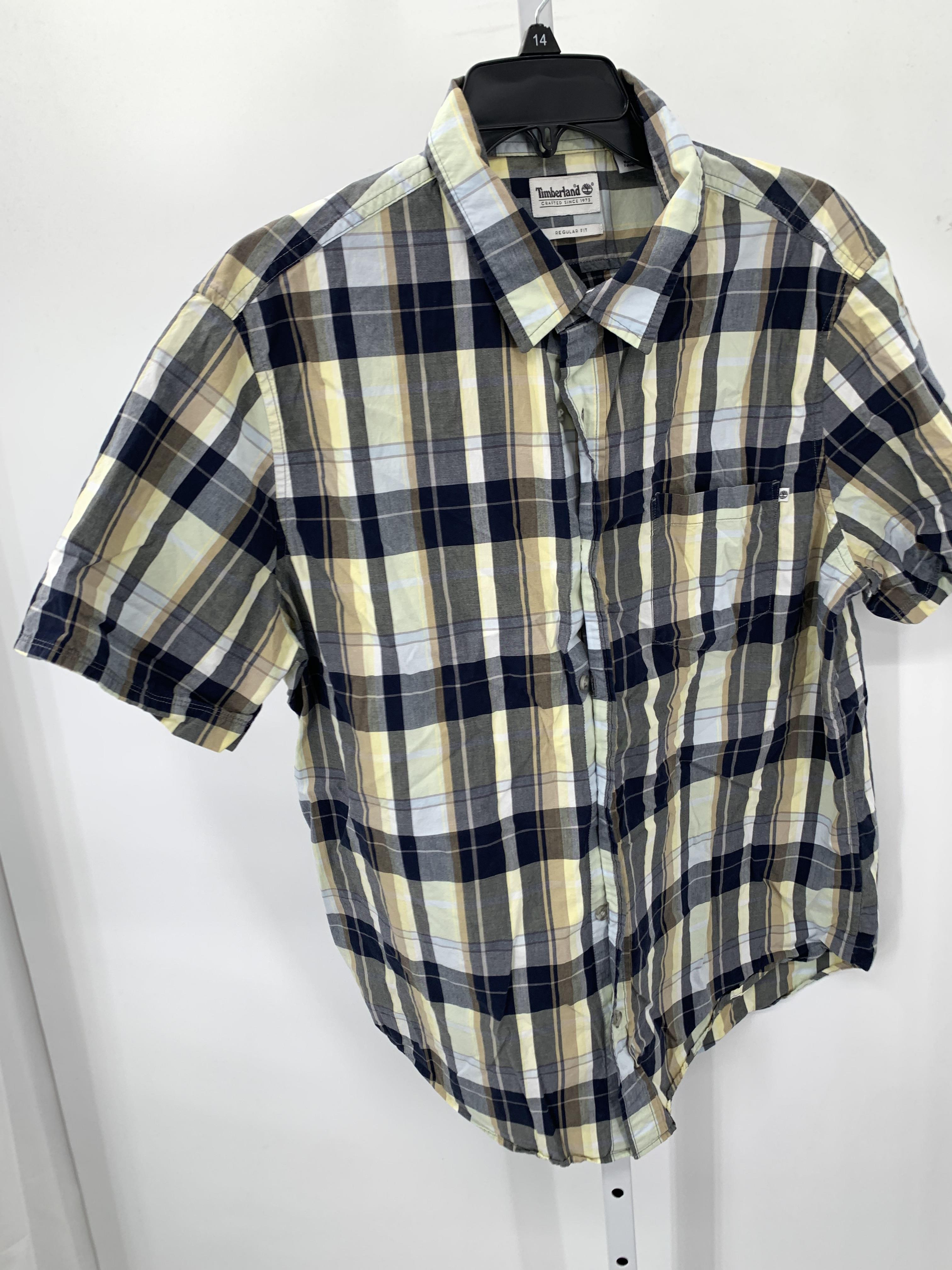YELLOW PLAID BTN DOWN