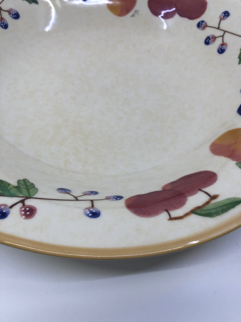LONGABERGER FRUIT MEDLEY SERVING BOWL.
