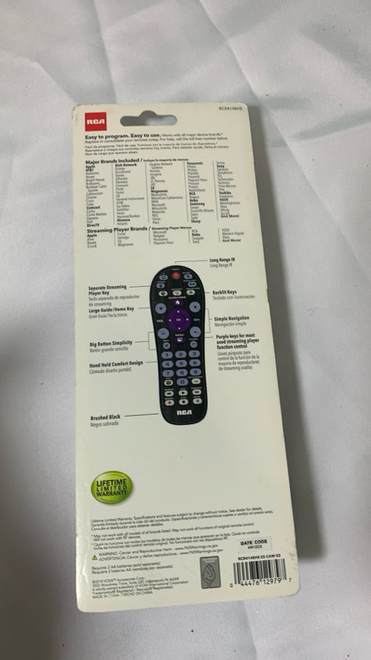 NIP UNIVERSAL REMOTE.