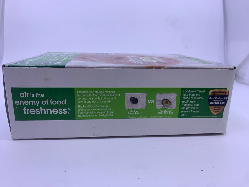 NIB PRECUT HEAT SEAL BAGS- FOOD SAVER