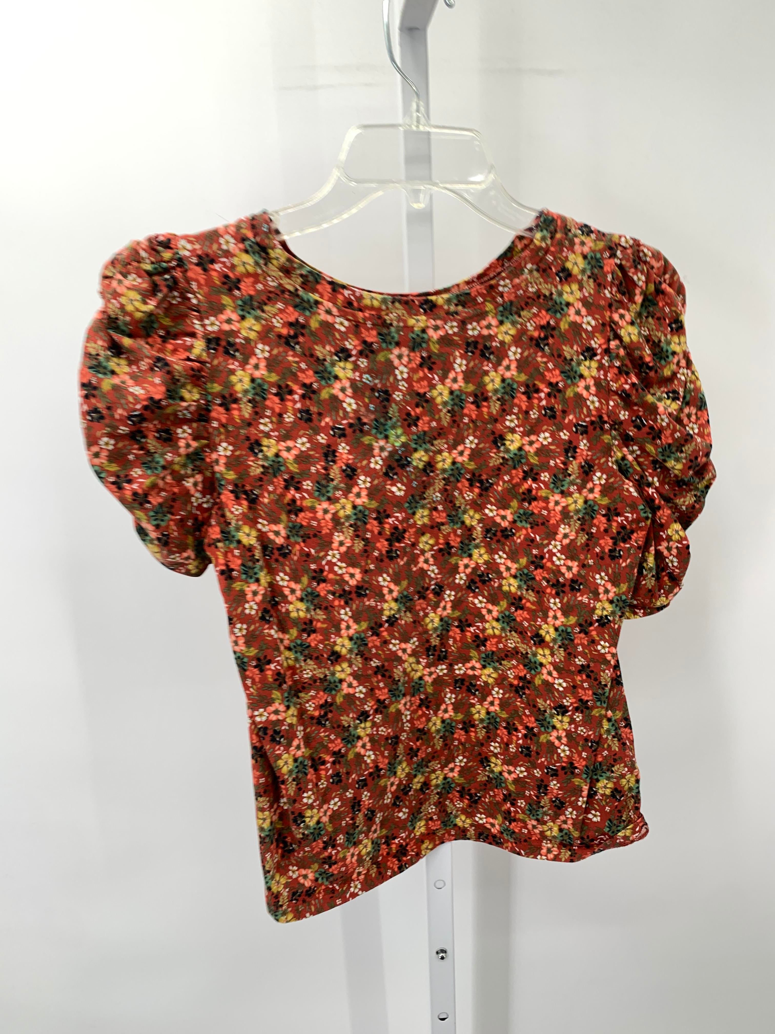 Loft Size X Small Misses Short Sleeve Shirt
