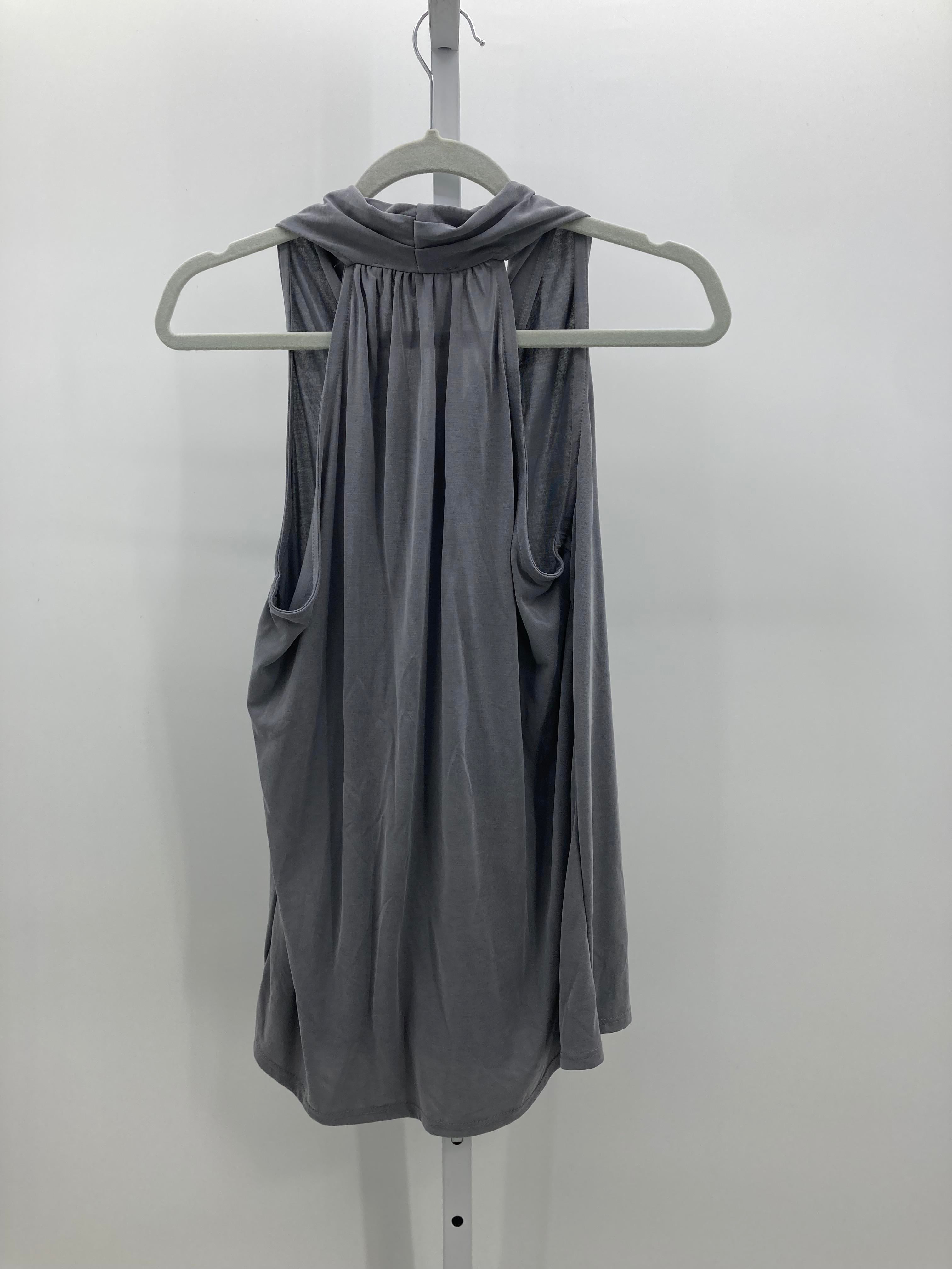 Green Envelope Size Small Misses Sleeveless Shirt
