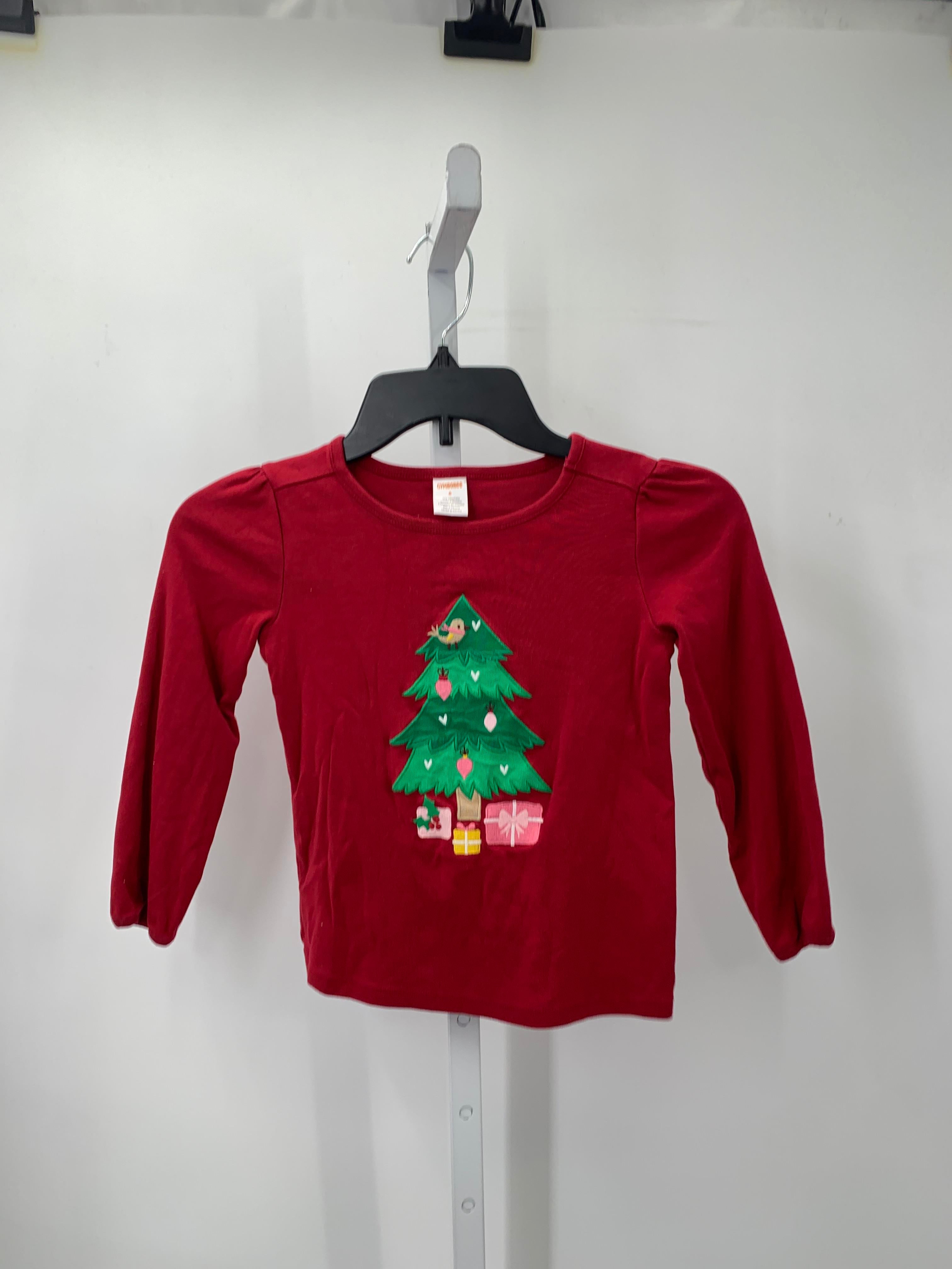 LONG SLV SHIRT XMAS TREE