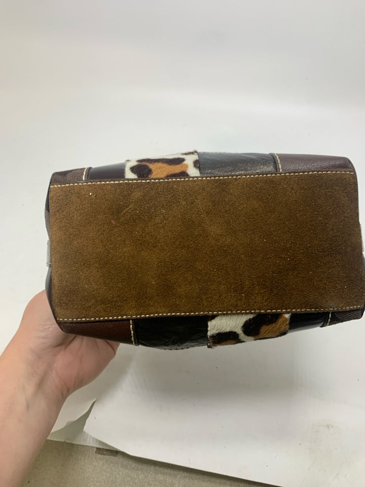 Vintage Y2K Coach Mini Demi Signature Patchwork Handbag