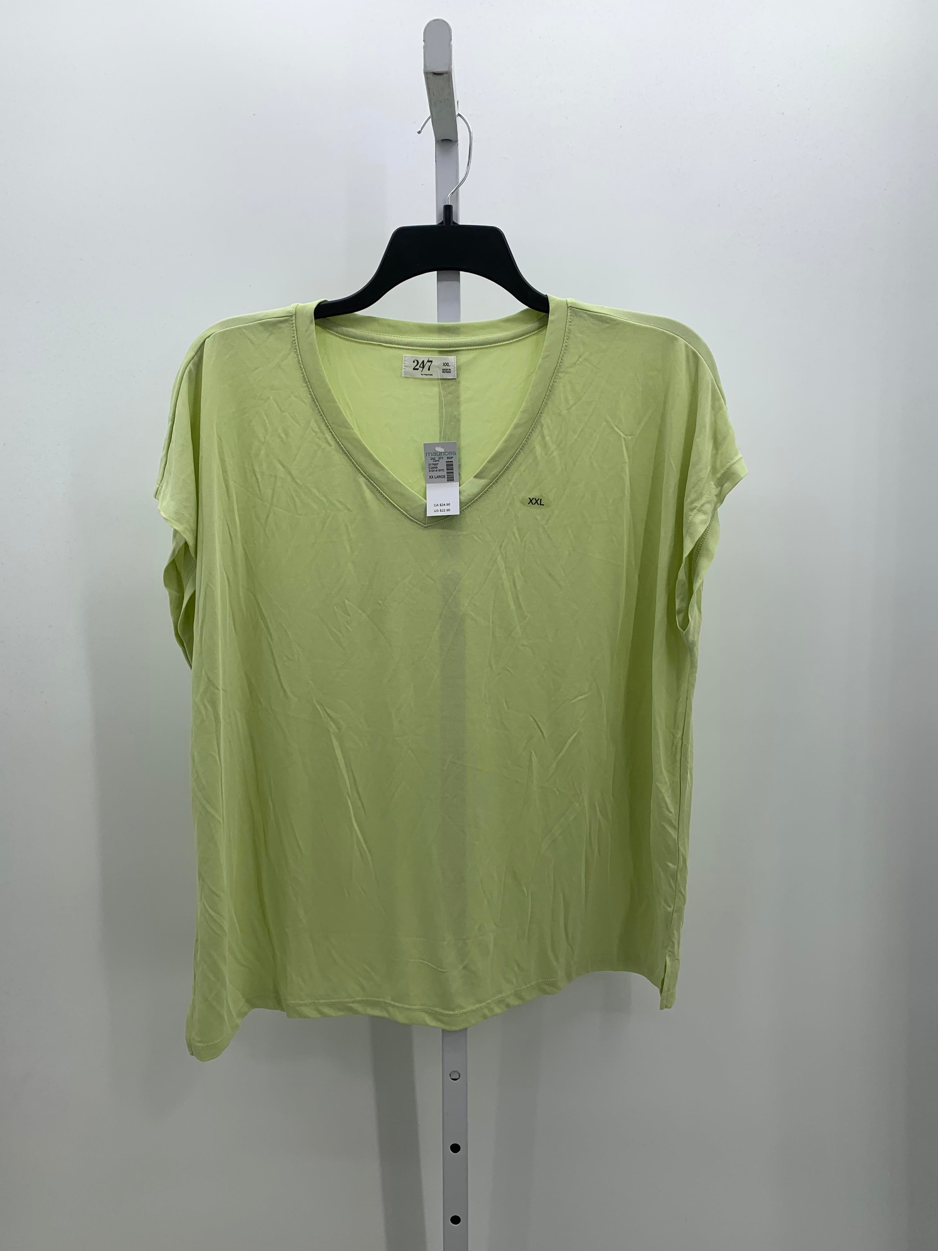 Maurices Size XXL Misses Short Sleeve Shirt
