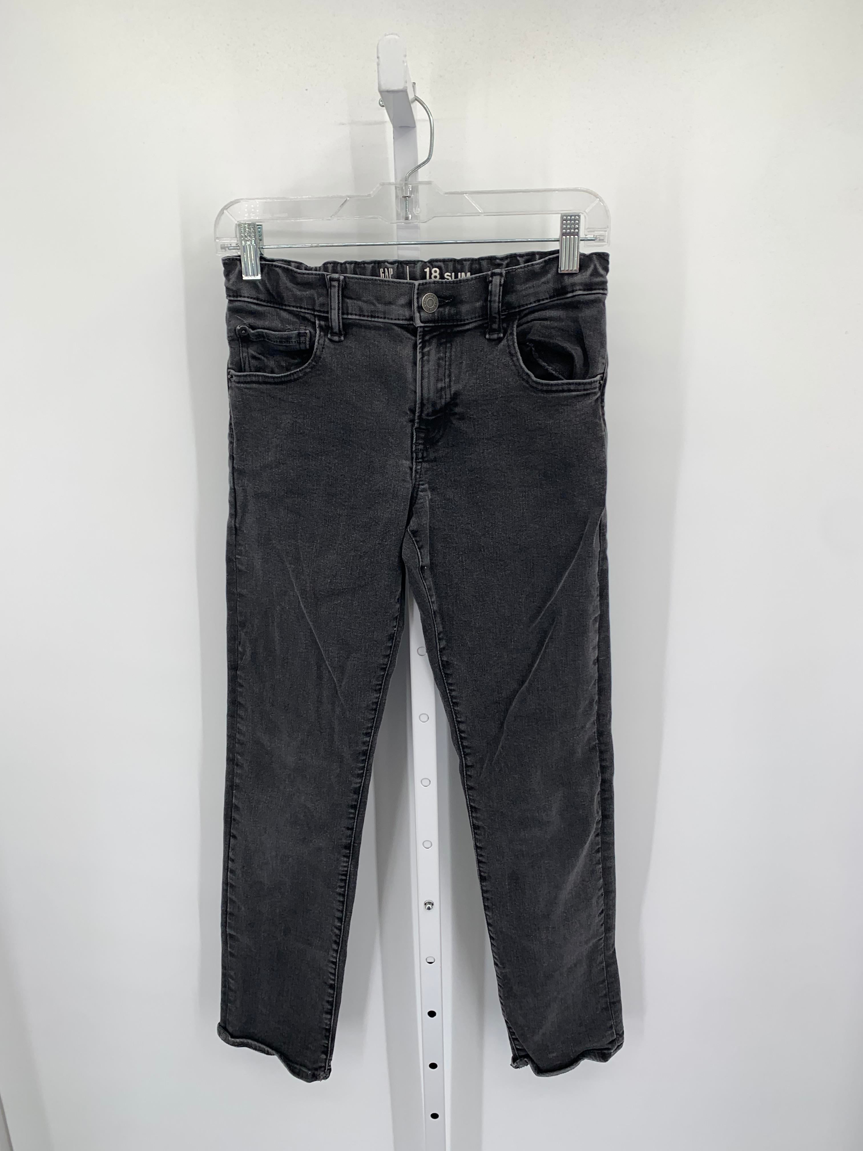 ADJ WAIST DENIM JEANS